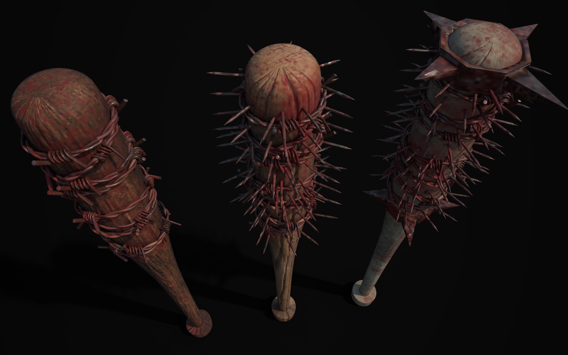 ArtStation - Bat and Ball Weapon Concept