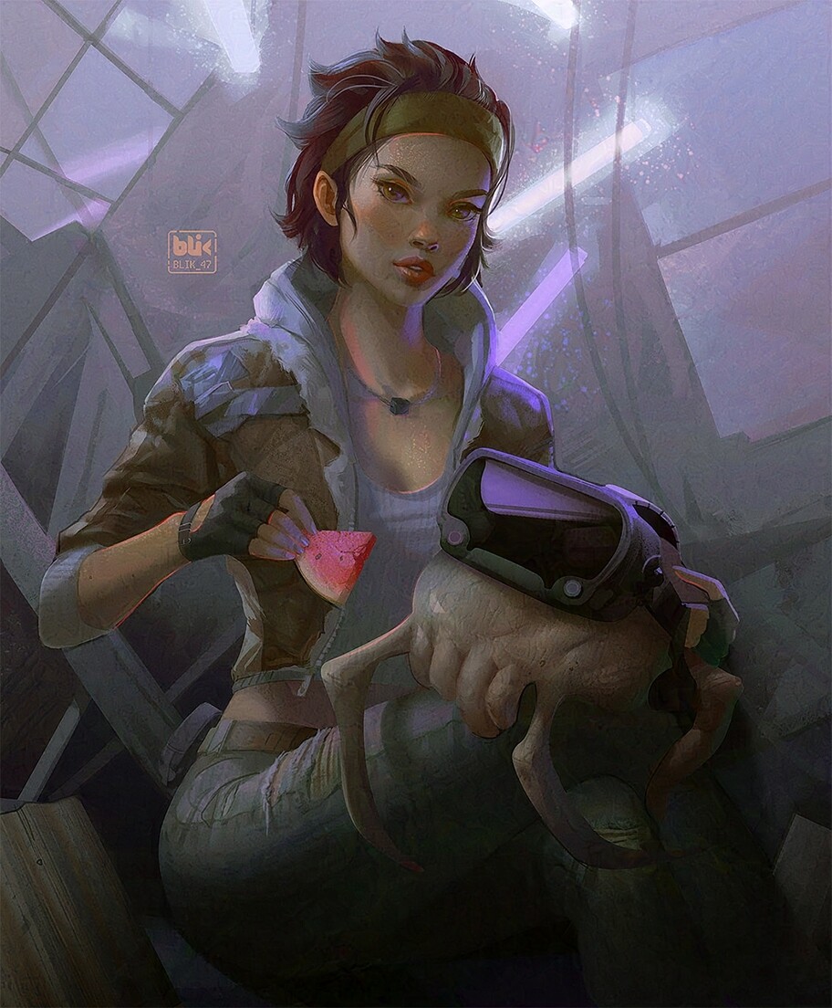 ArtStation - My fanart for Half-Life: Alyx