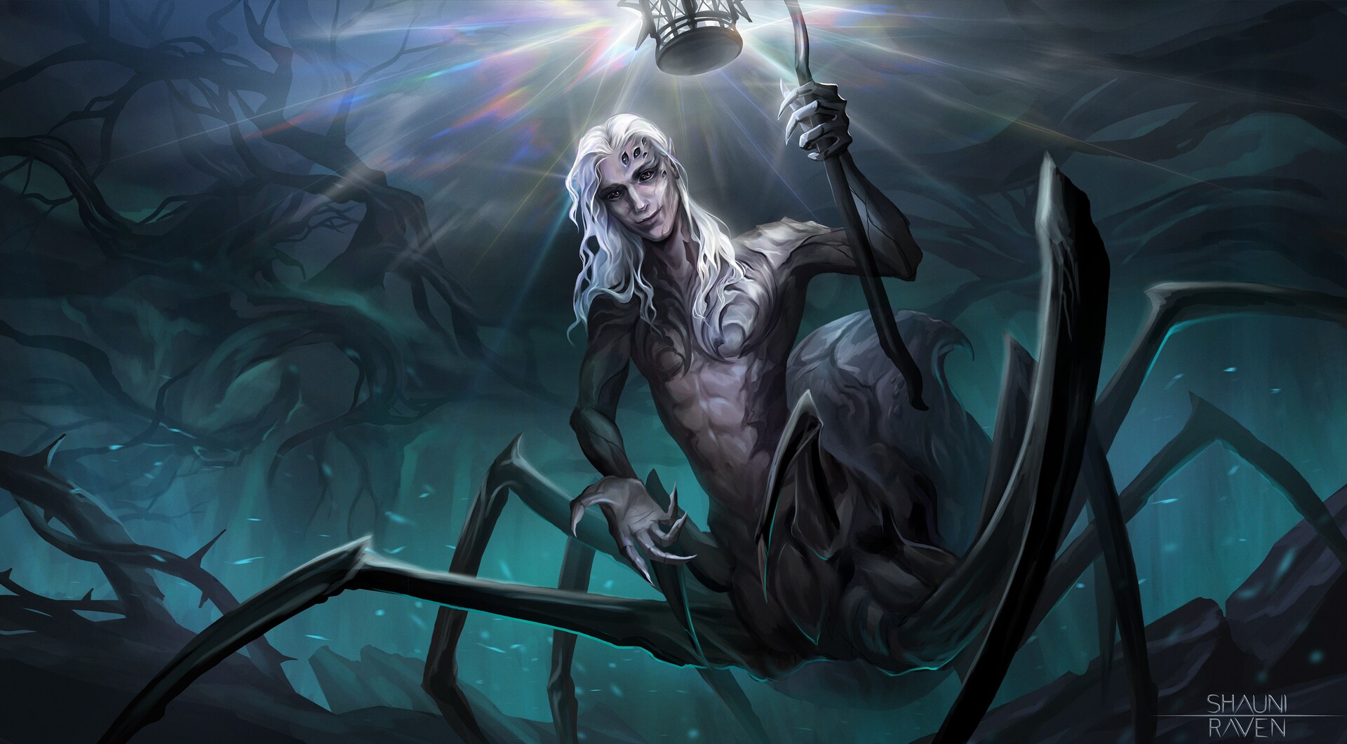 ArtStation Kar'niss, Baldur's Gate 3 fan art
