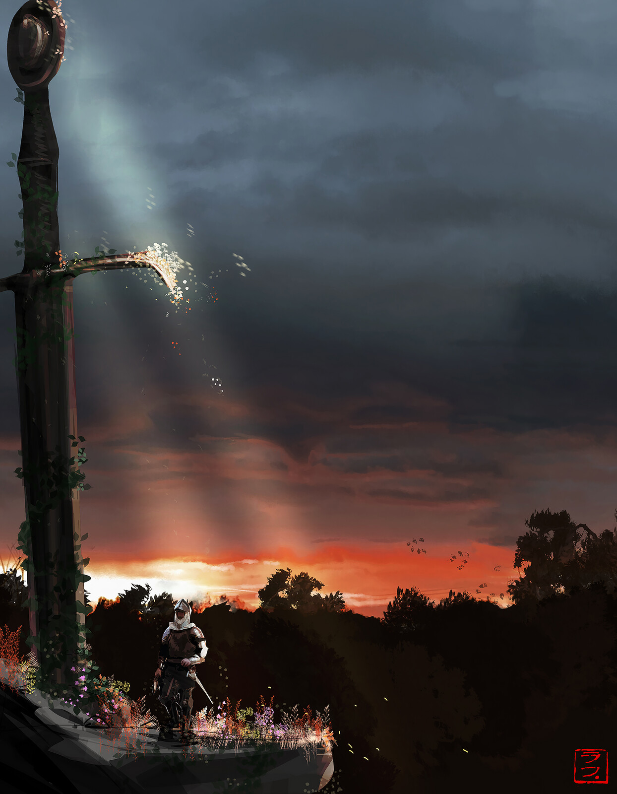 Digital painting rapide