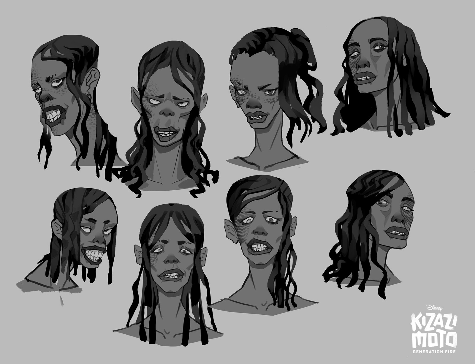 Mlindos first sketches