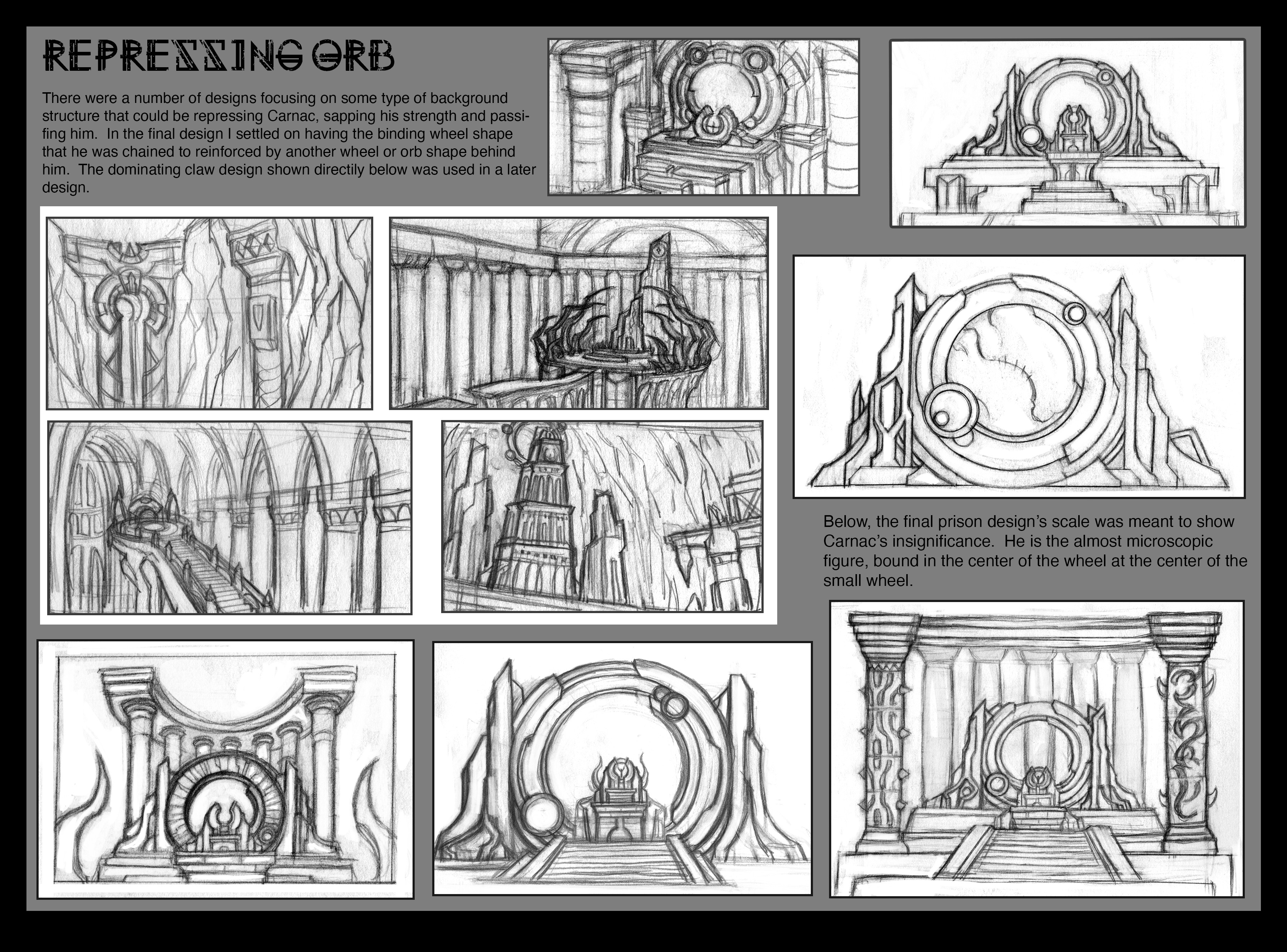 Sketches for the Void Prison