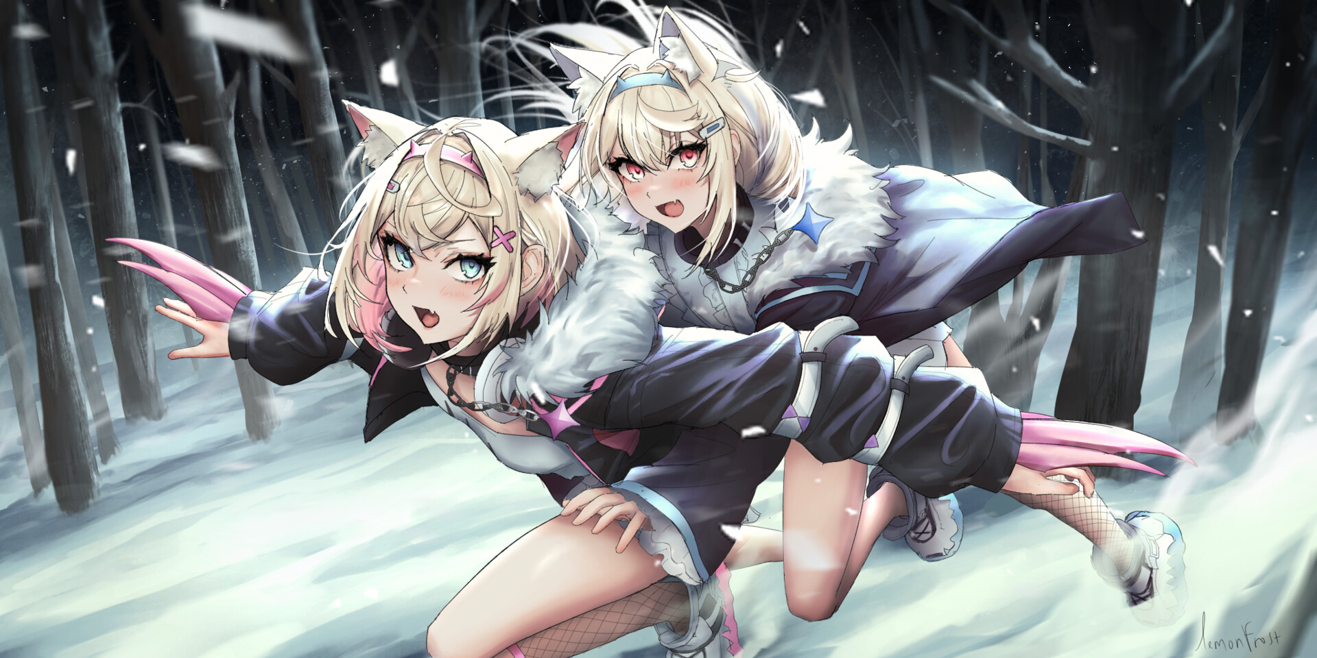 ArtStation FuwaMoco Fan Art