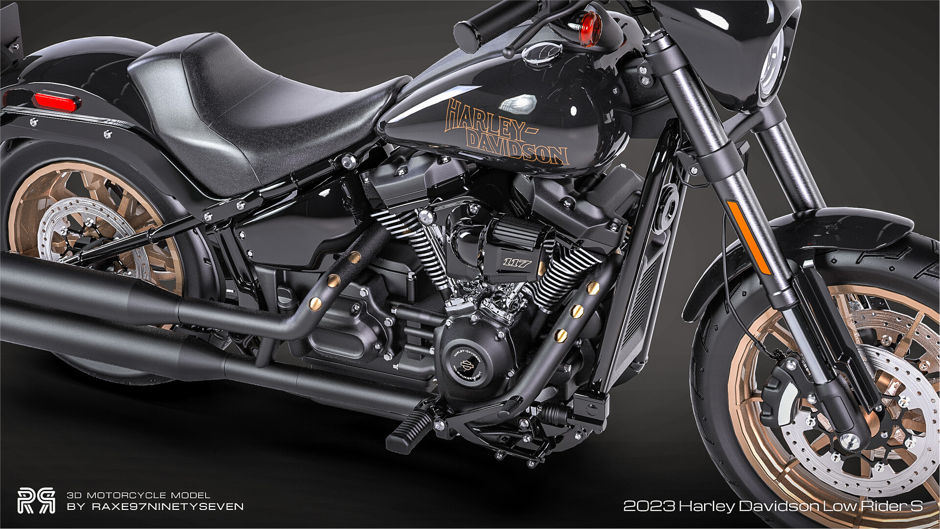 ArtStation - 3D MODEL - 2023 HARLEY DAVIDSON LOW RIDER S ArtStation - 3D MODEL - 2023 HARLEY DAVIDSON LOW RIDER S