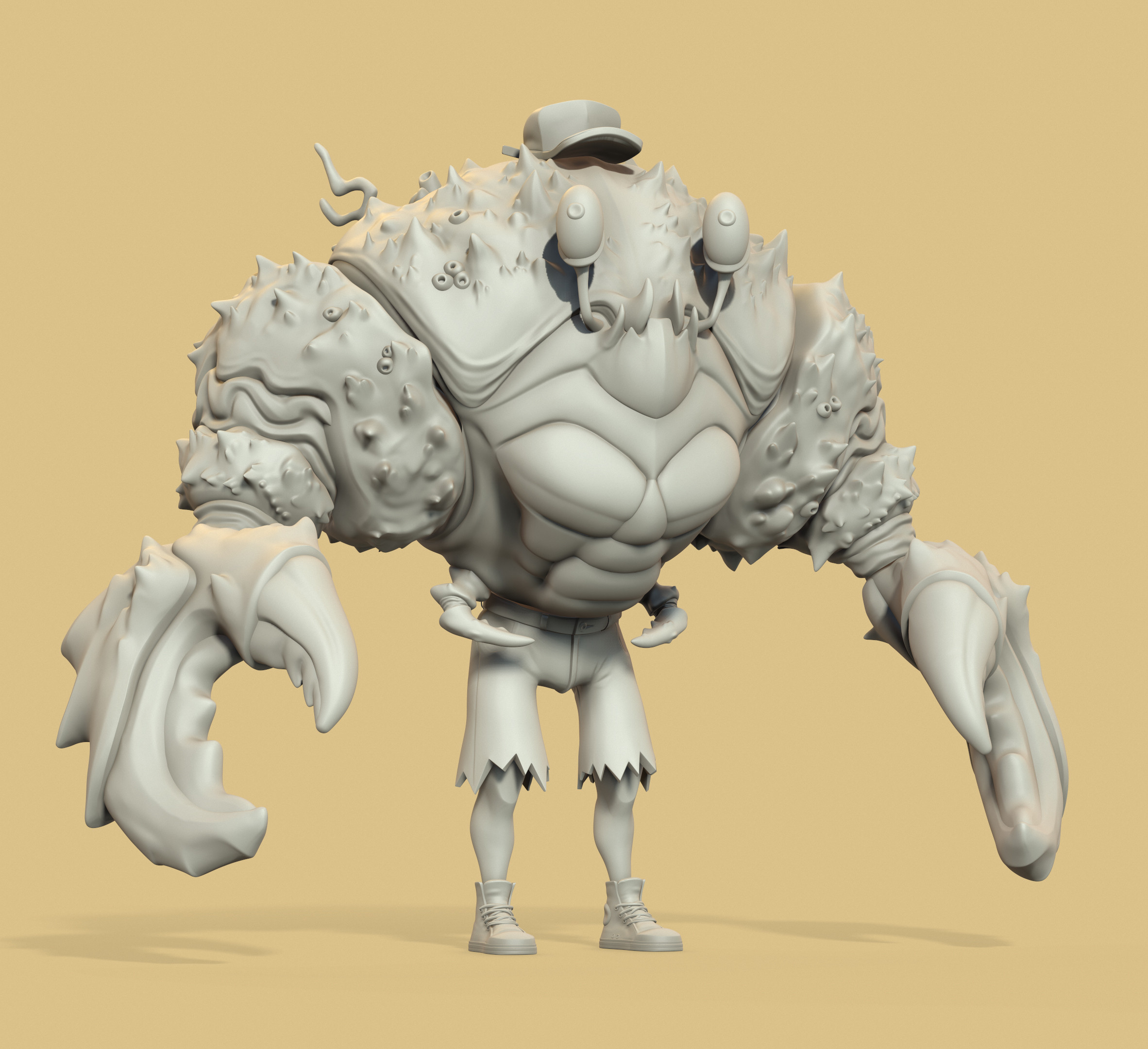 Highpoly render