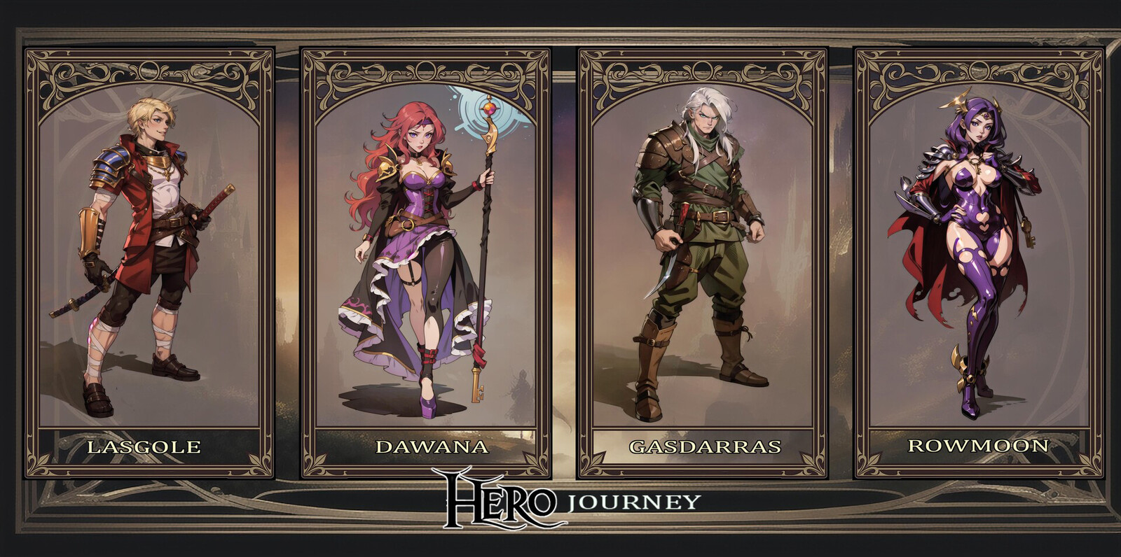 Cards Characters RPGame
