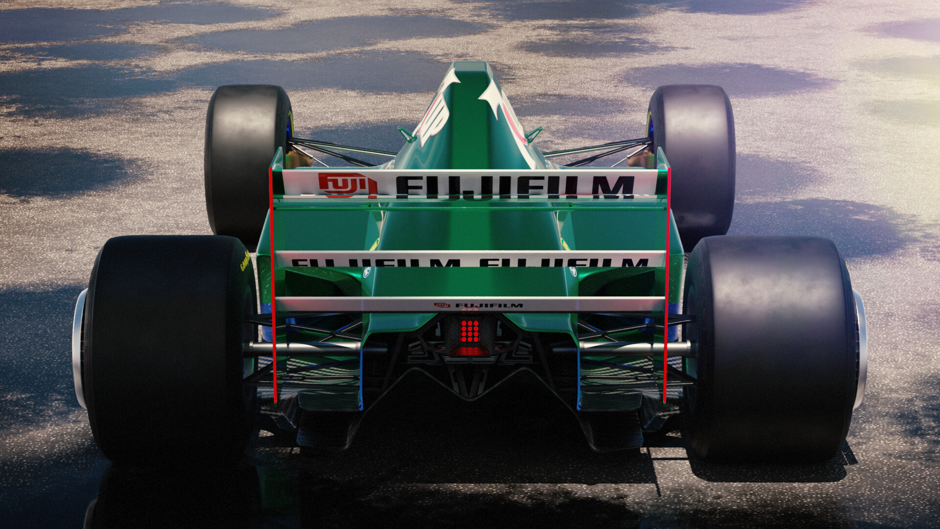 Nicolai Terkel Bock - Jordan 1991 Formula 1 car