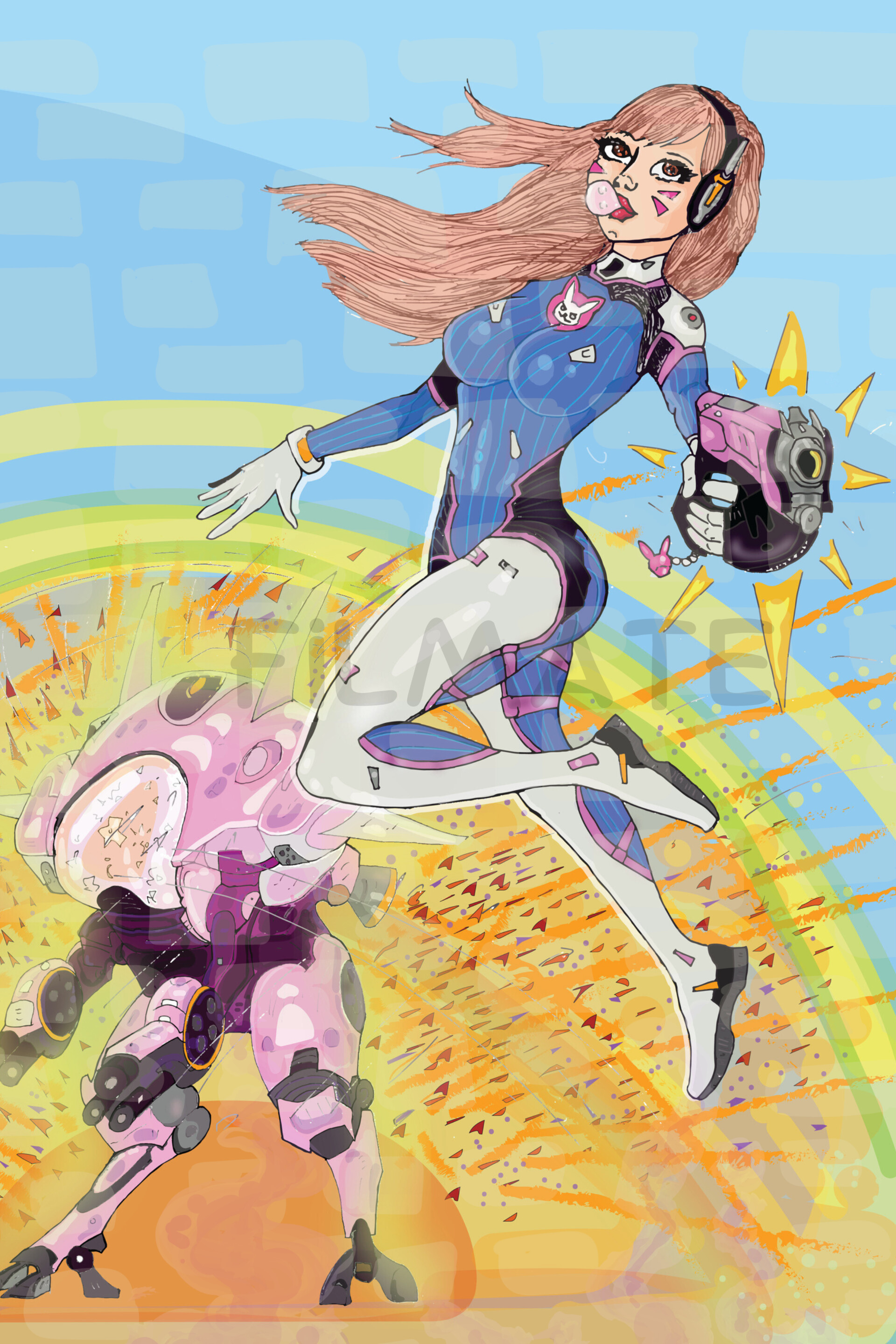 Overwatch outlet fan art
