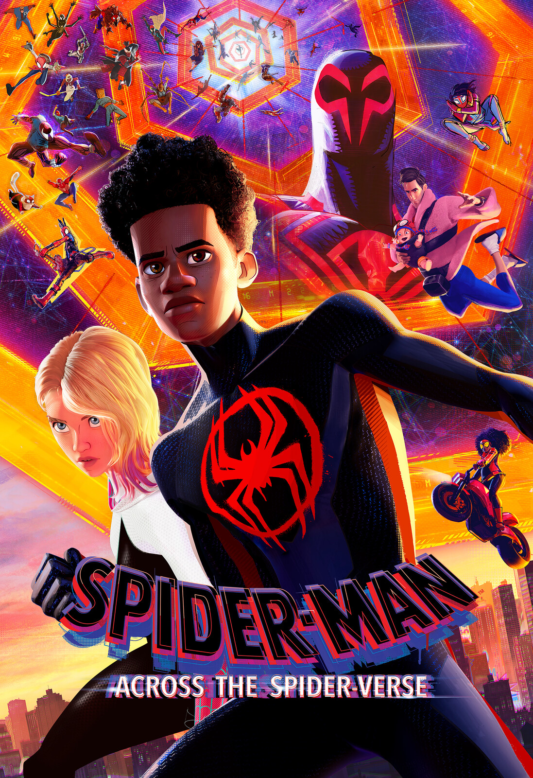 Key Art for Across the Spider-Verse - Miguel 2099