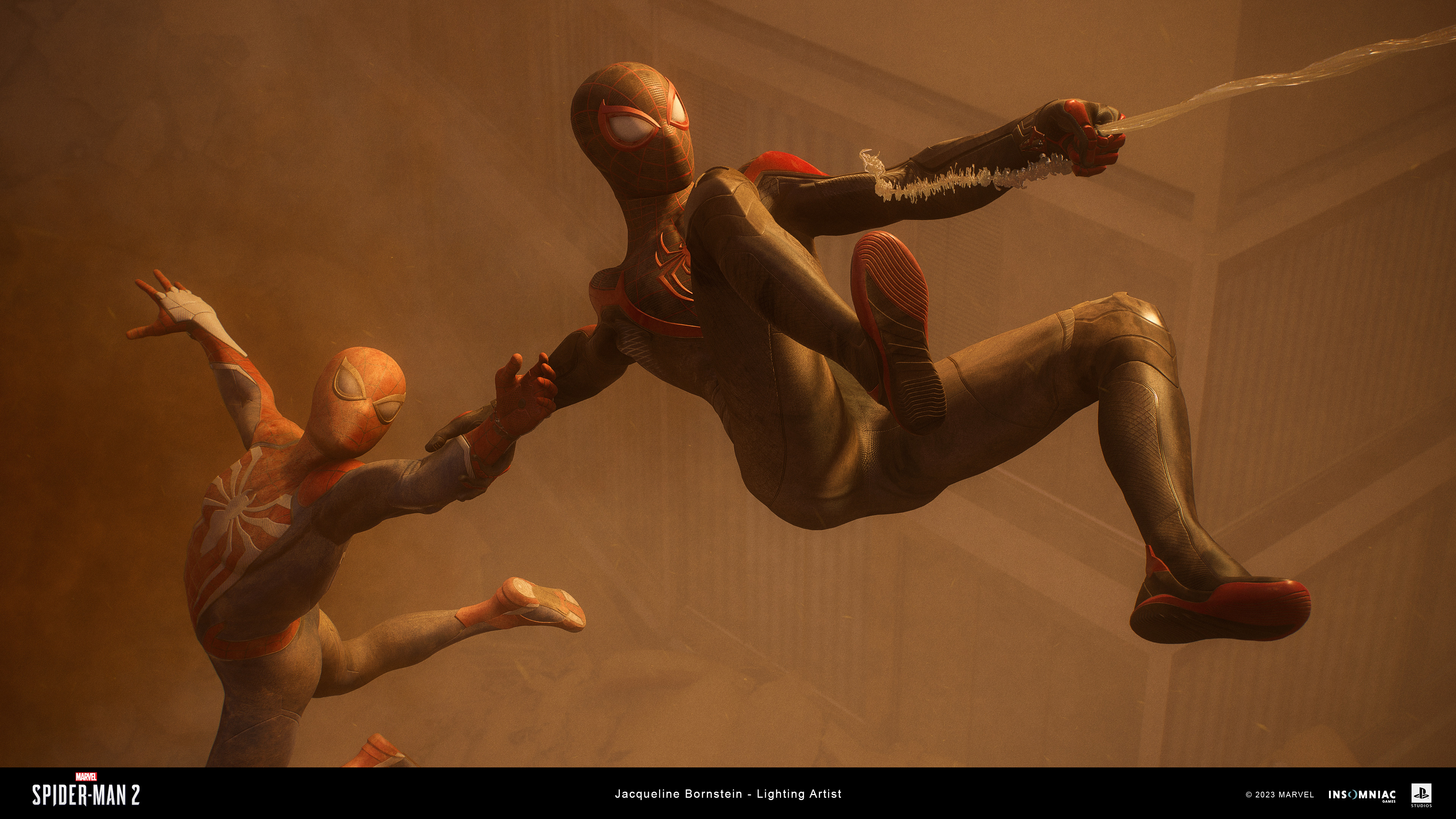 ArtStation - Marvel Midnight Suns - Spiderman - Cinematic Lighting