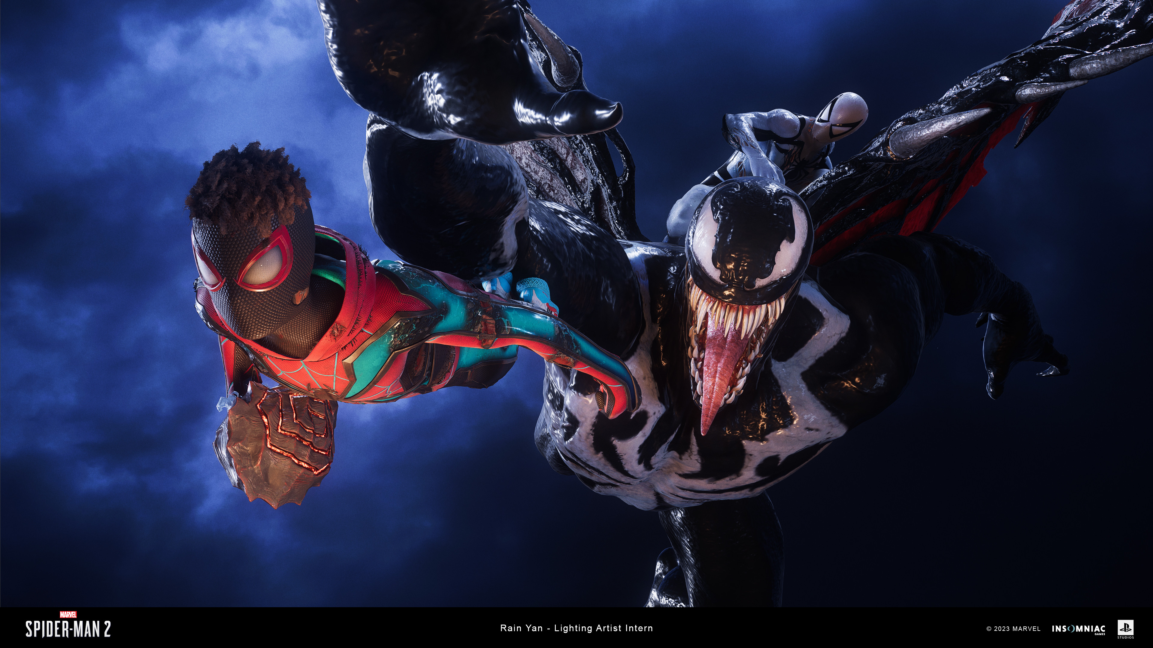 ArtStation - Marvel Midnight Suns - Spiderman - Cinematic Lighting