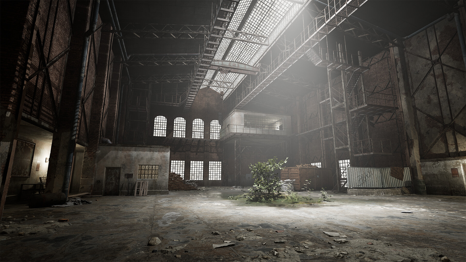 ArtStation - Abandoned Factory