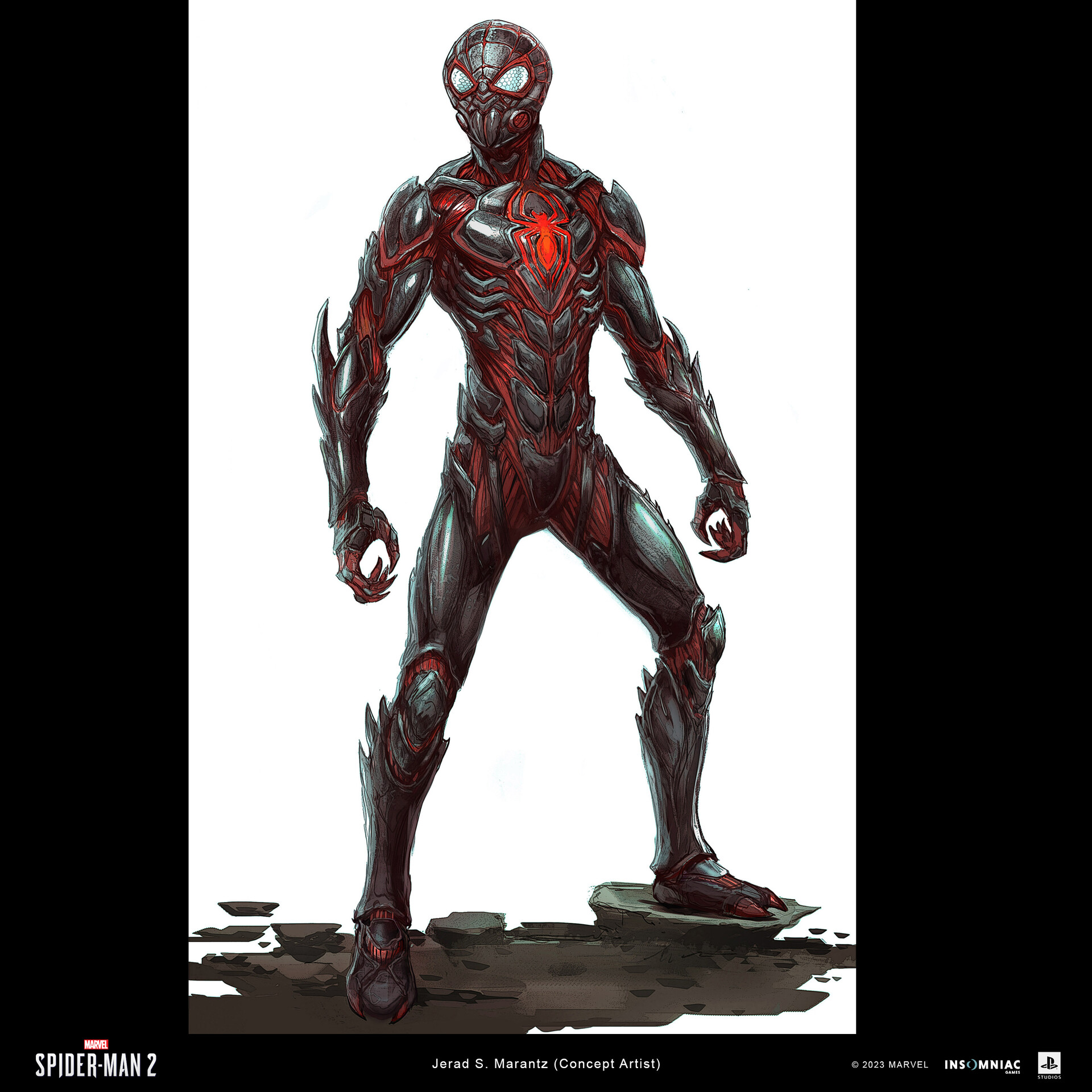 Insomniac Games Marvel's Spider-Man 2 Art Blast - ArtStation Magazine
