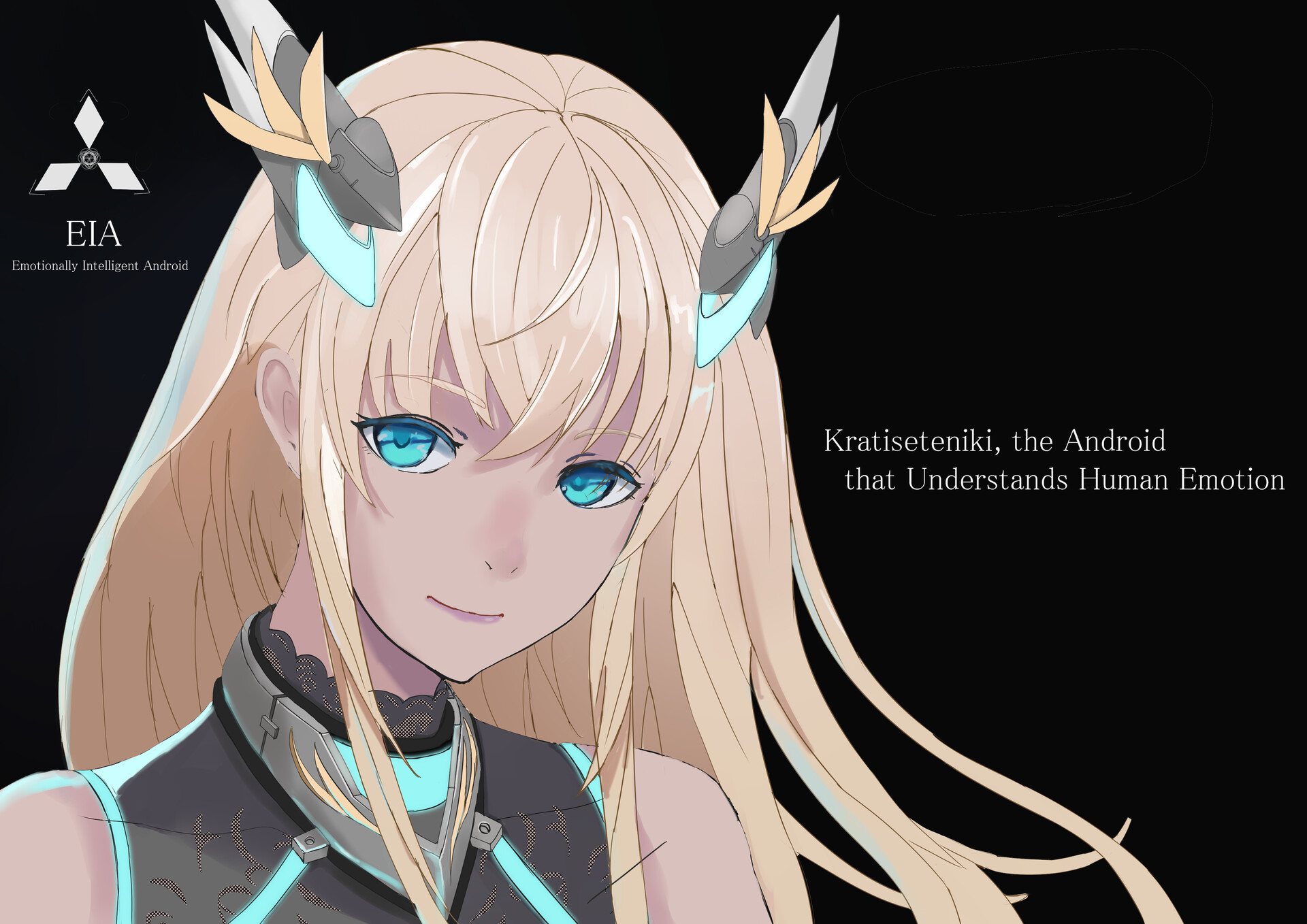 ArtStation - Original character, the android 'Niké.'