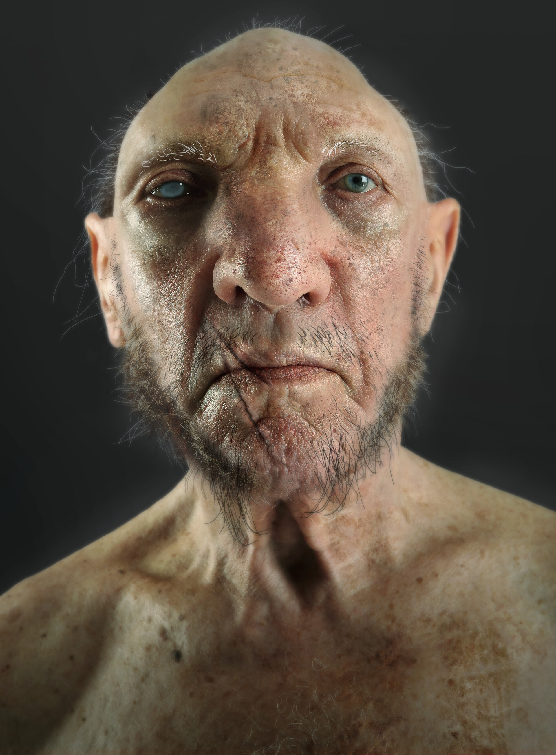 ArtStation Giant head Design