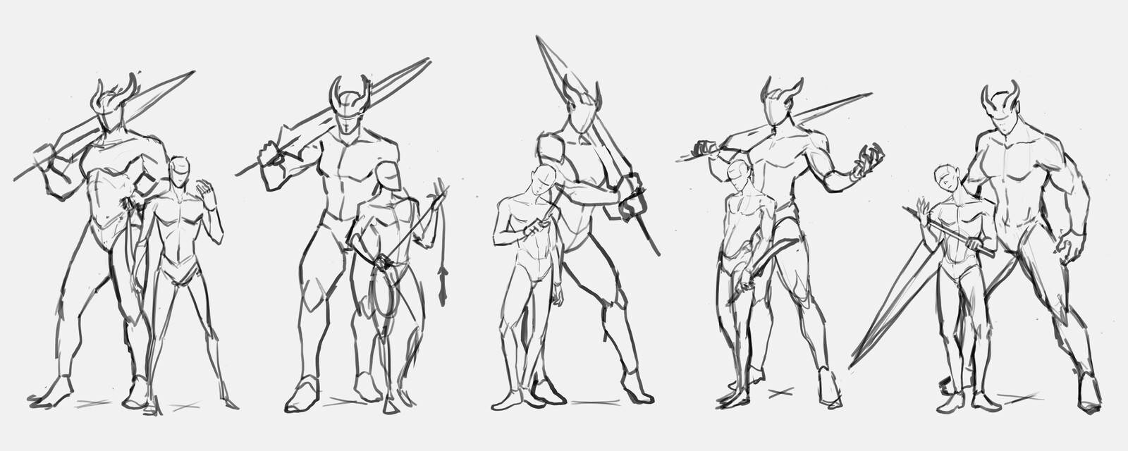 Pose ideations.