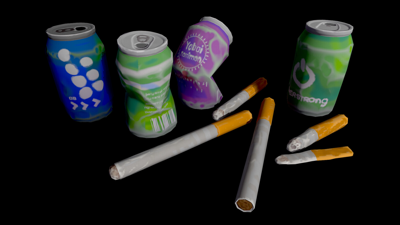 cans and cigs