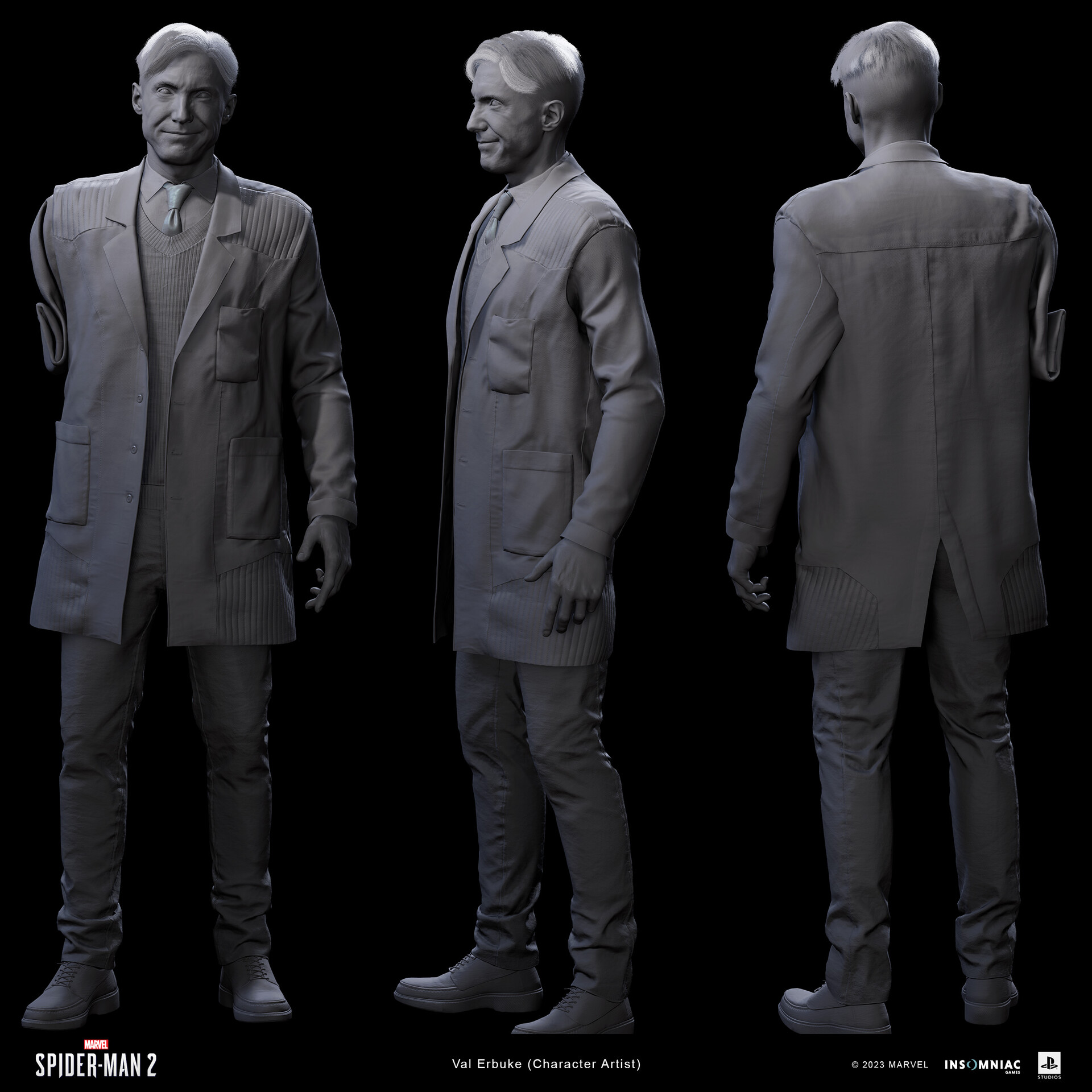 Val Erbuke - Marvel's Spider-Man 2 Dr. Curtis Connors