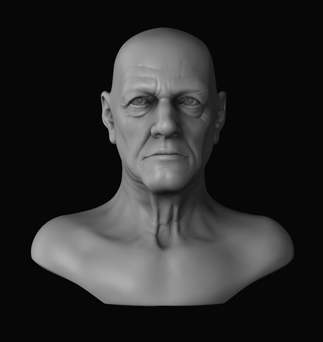 ArtStation - OldManBust