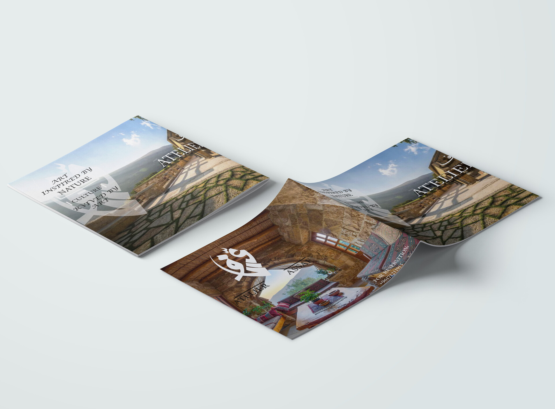 ArtStation - Atelier Assaf brochure design