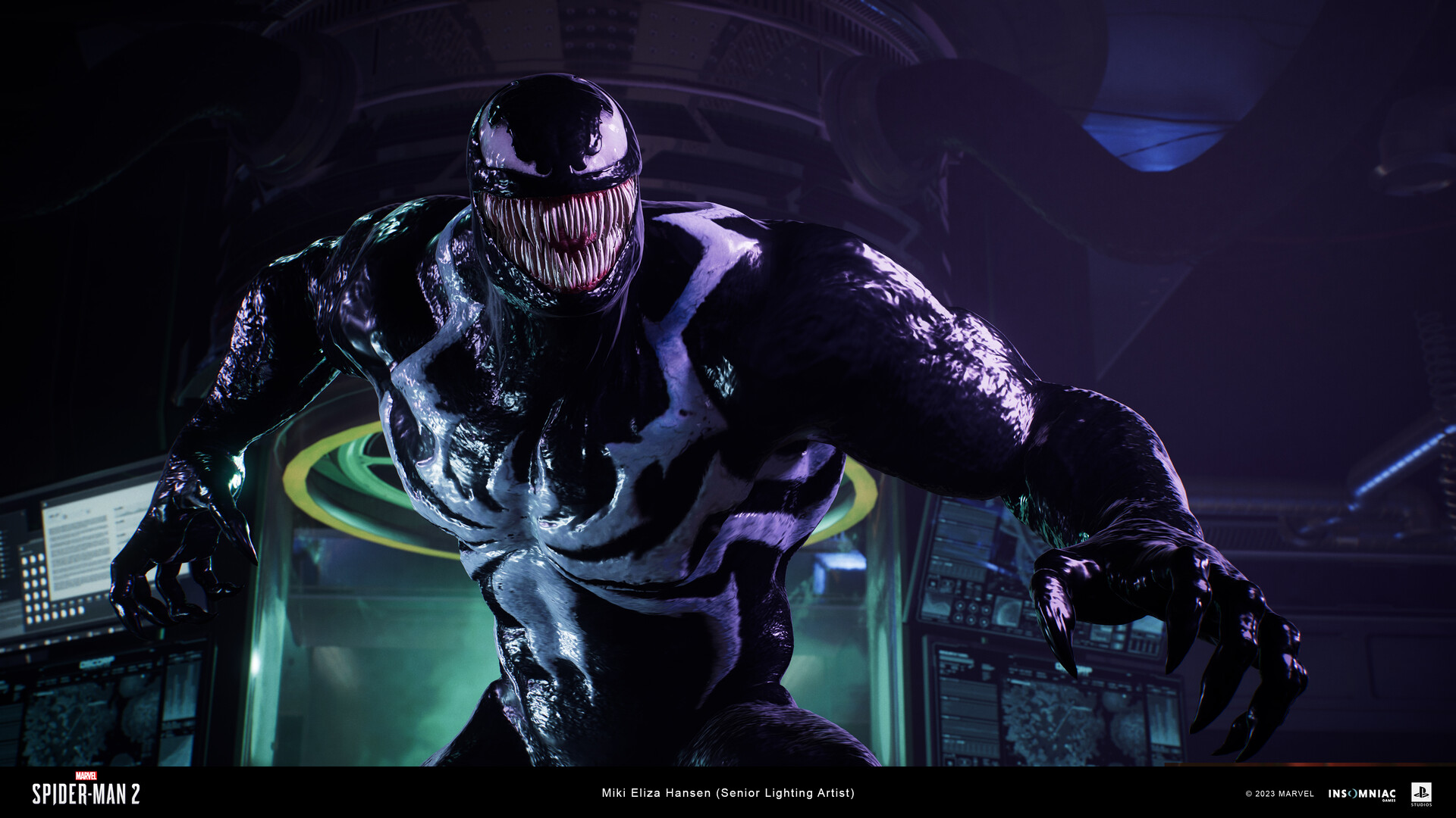 ArtStation - Marvel Midnight Suns - Spiderman - Cinematic Lighting