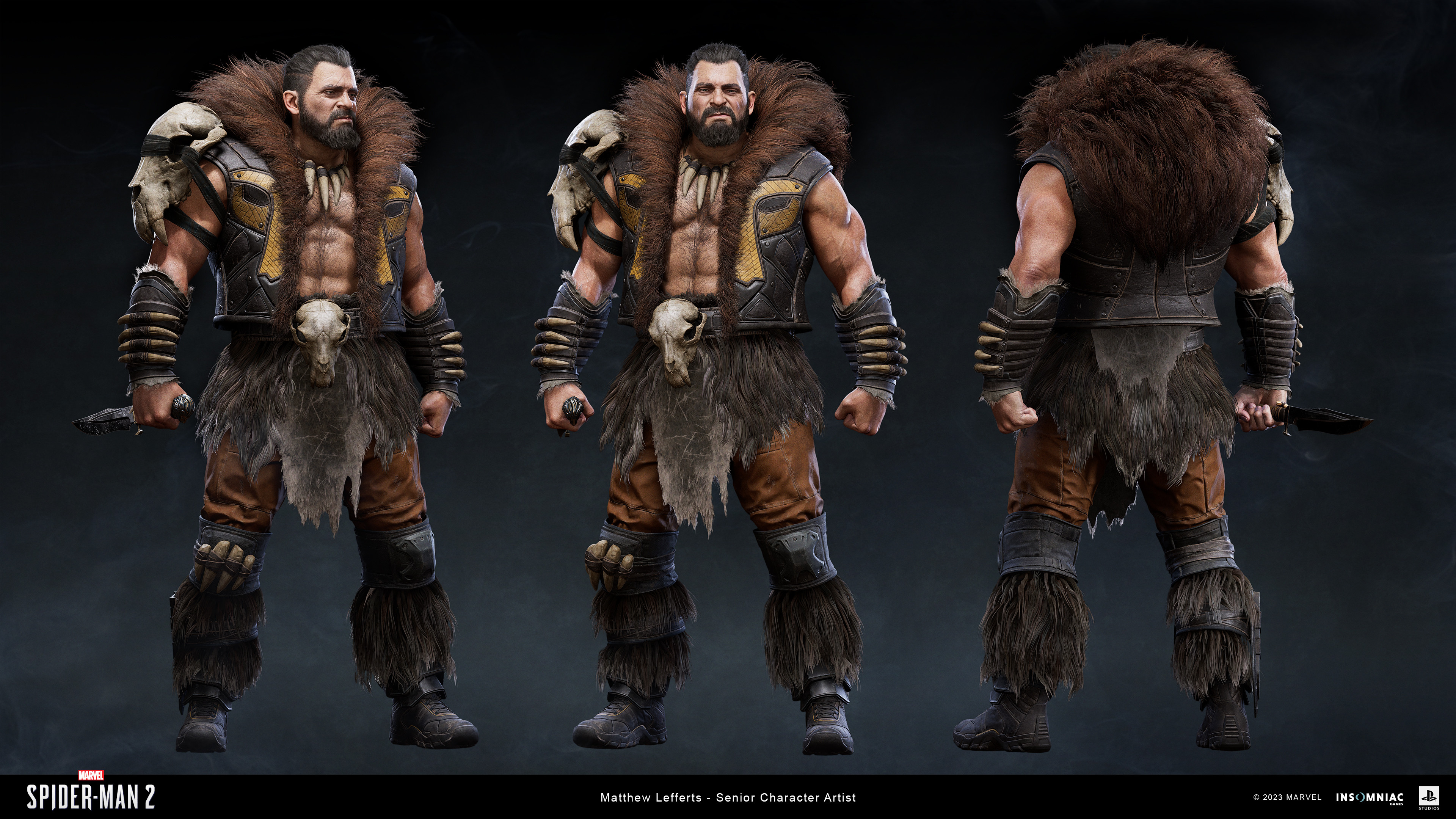 Matt lefferts marvel s spider man 2 kraven the hunter