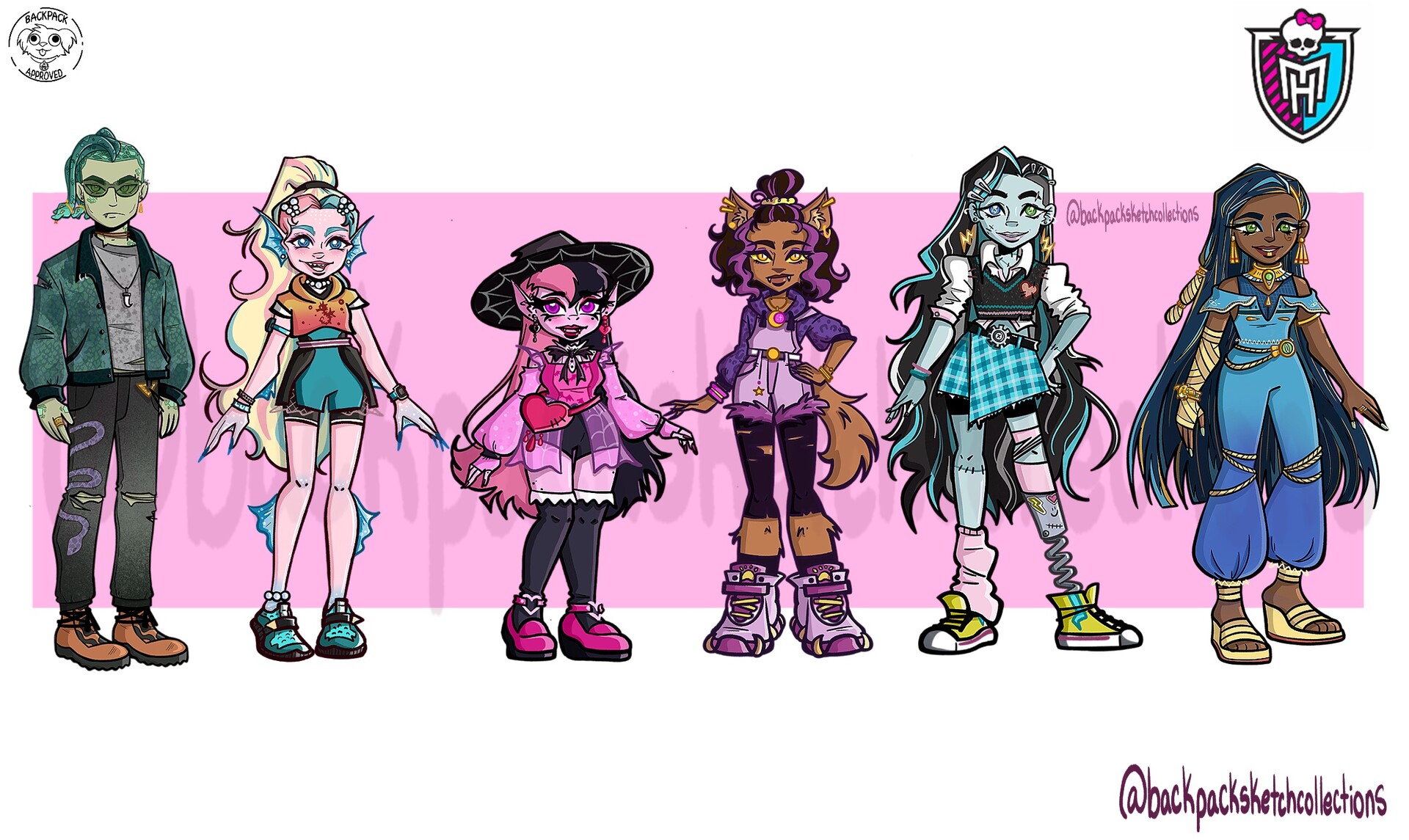 Monster high design hot sale