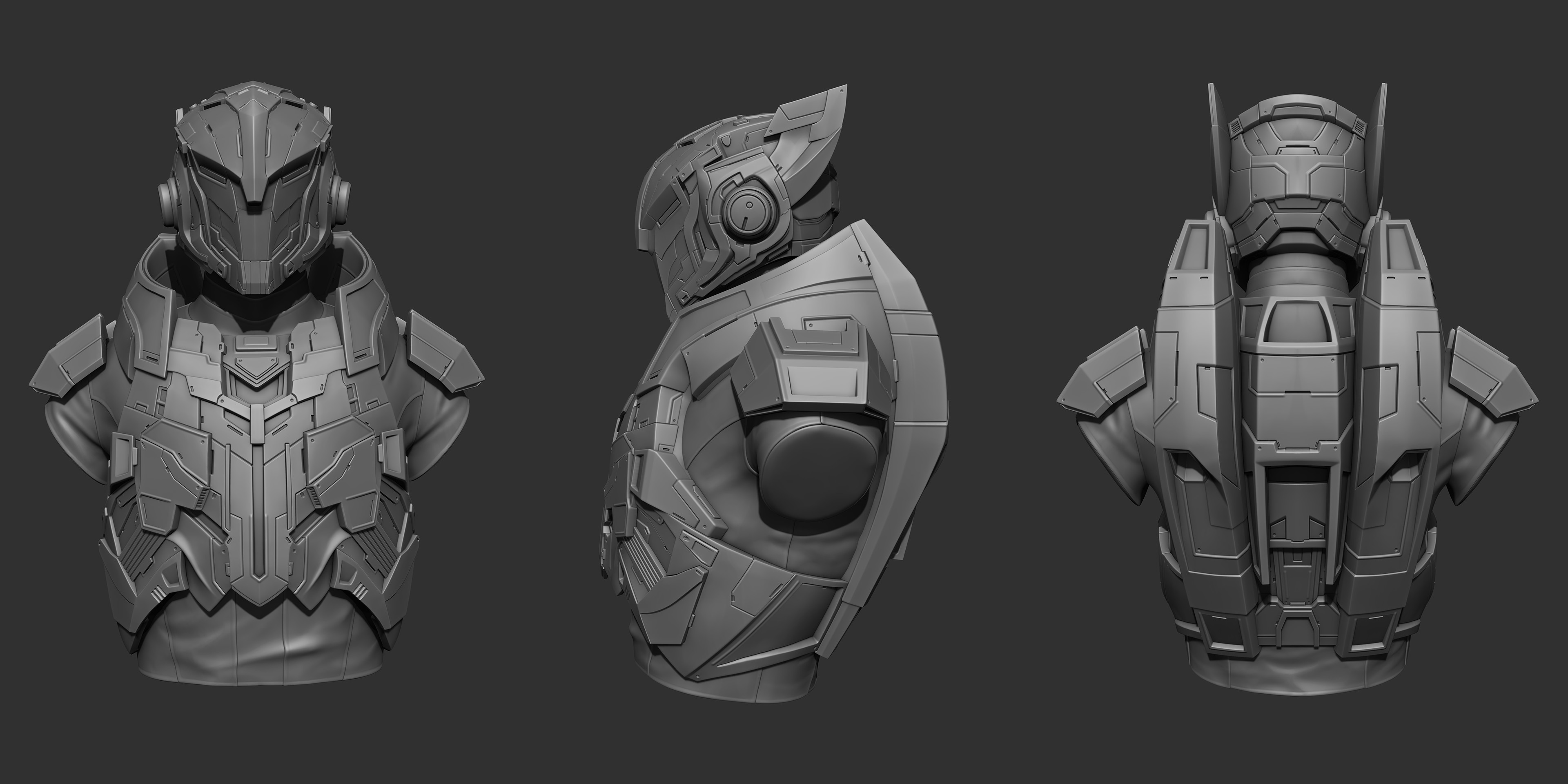 Zbrush High Poly Render