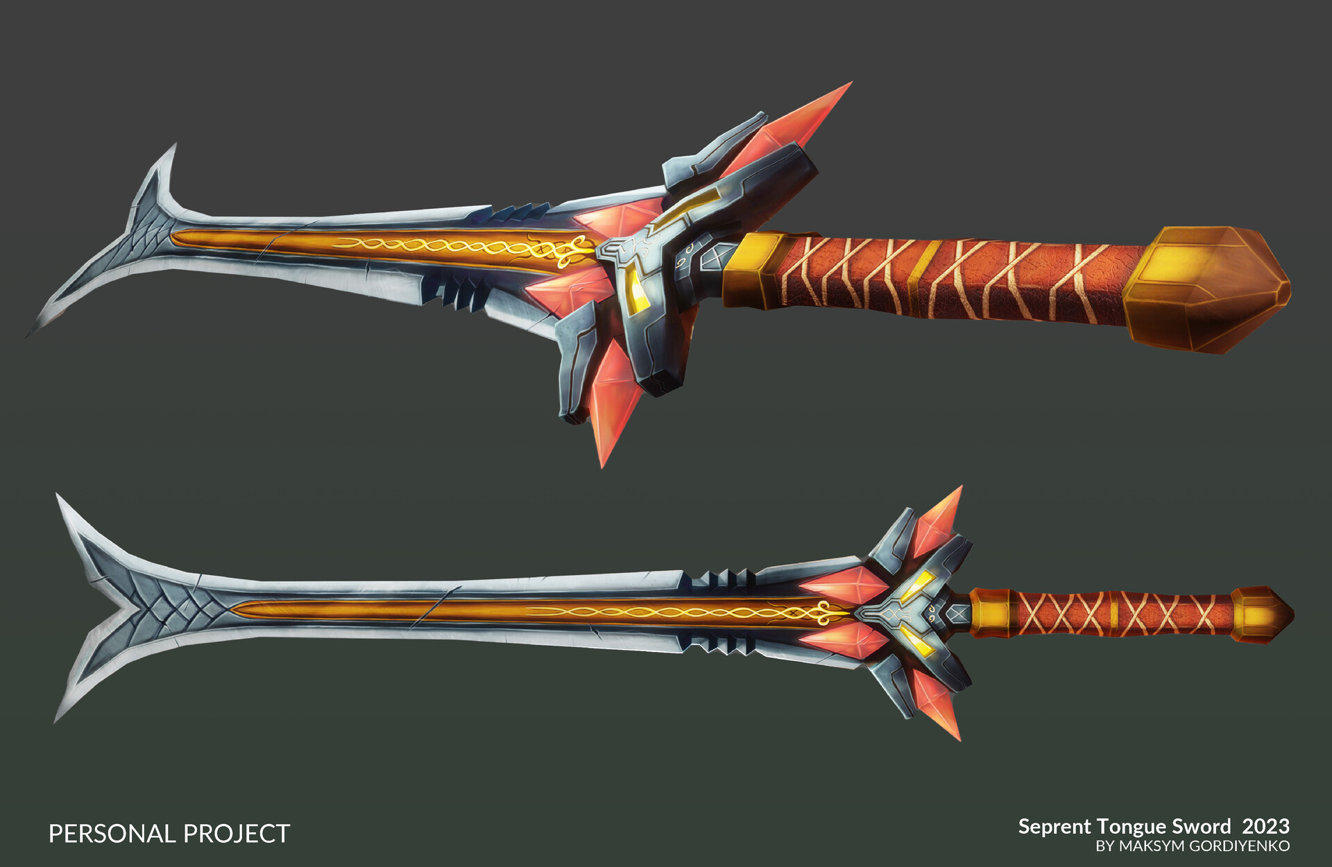 Maksym Gordiyenko Serpent Tongue Sword