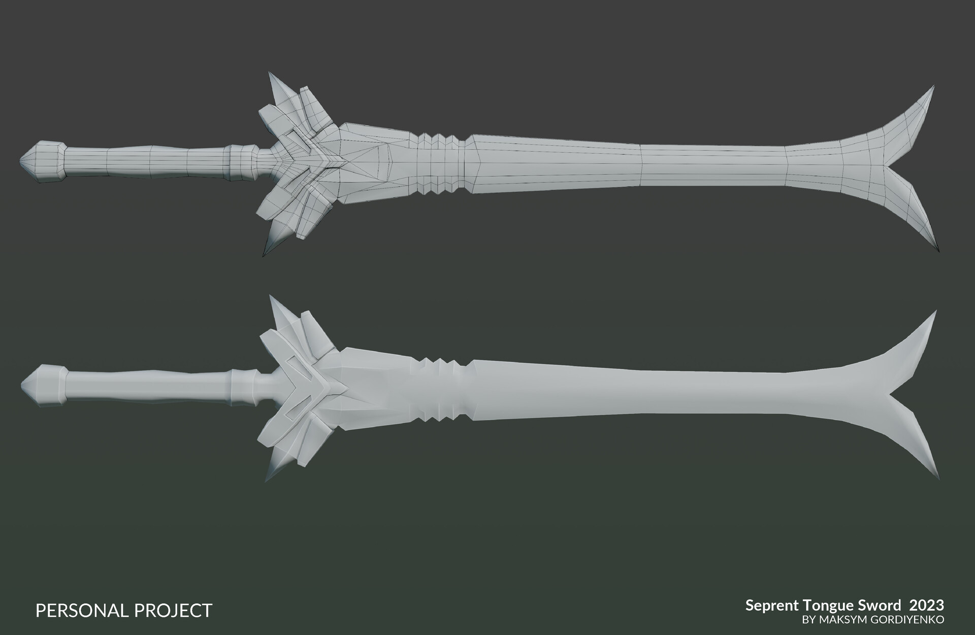 Maksym Gordiyenko Serpent Tongue Sword