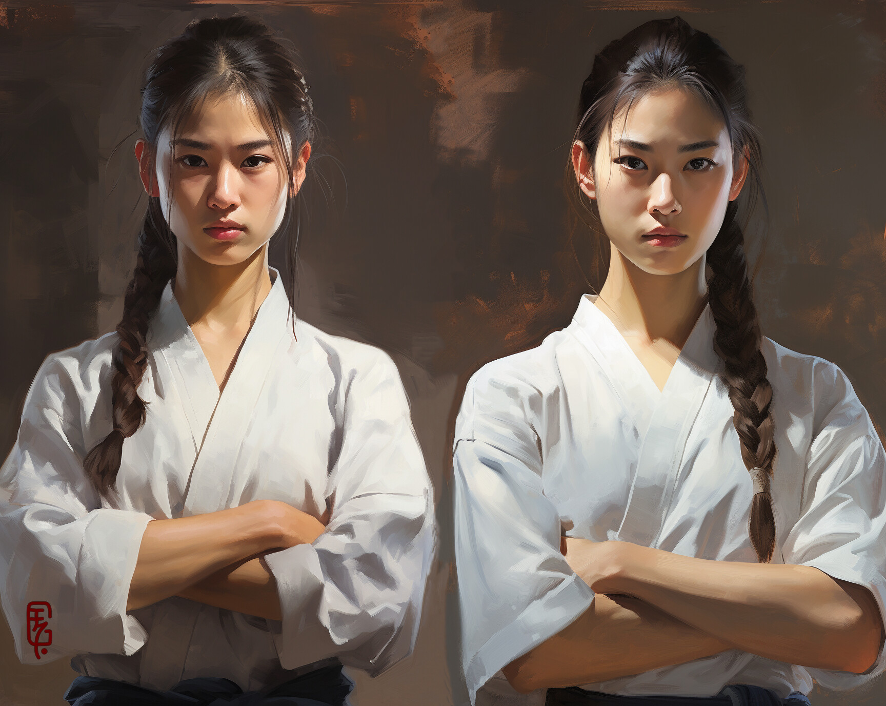 ArtStation The Red Girl The Twin Sisters Of The Country Of Siam artstation-the-red-girl-the-twin-sisters-of-the-country-of-siam