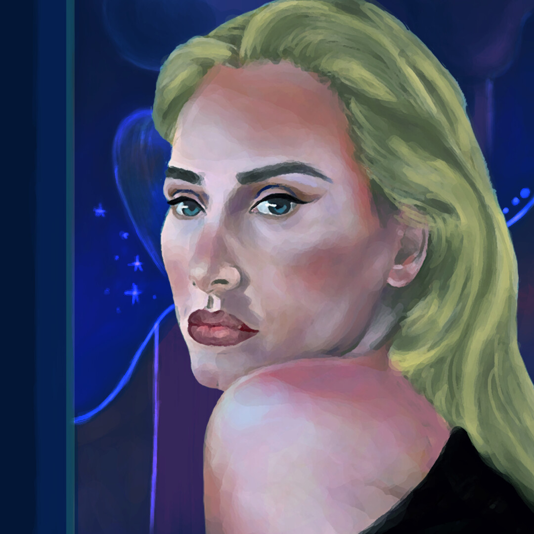 ArtStation Girl In Bar artstation-girl-in-bar