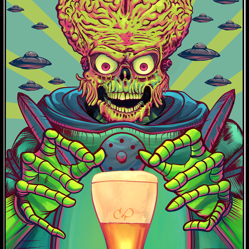 Beer themed prints collection
