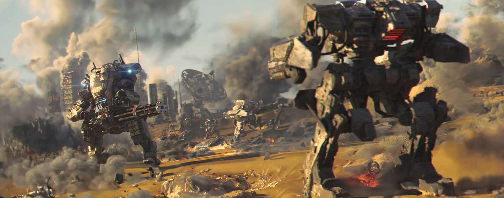 ArtStation - Titan Fall 2. Legion mech war