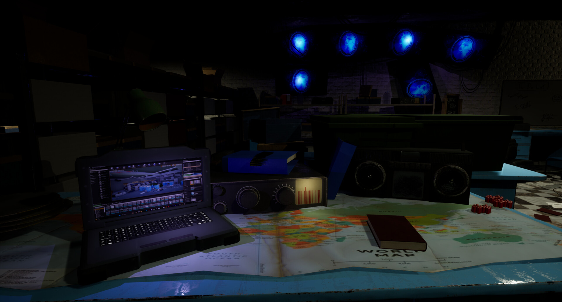 ArtStation Abandoned Military Safehouse