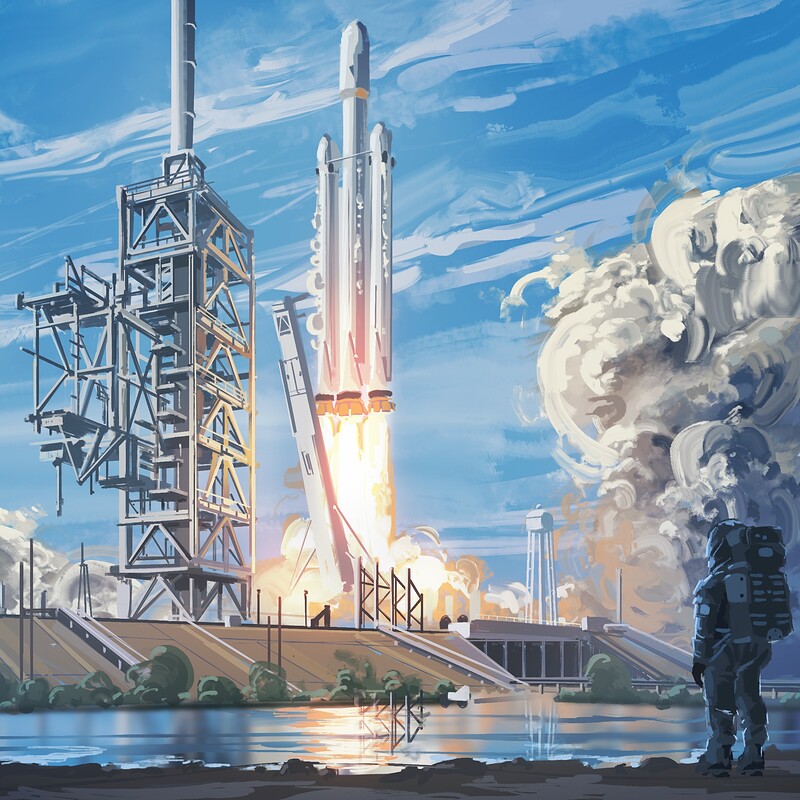 Falcon Heavy Launch SpaceX