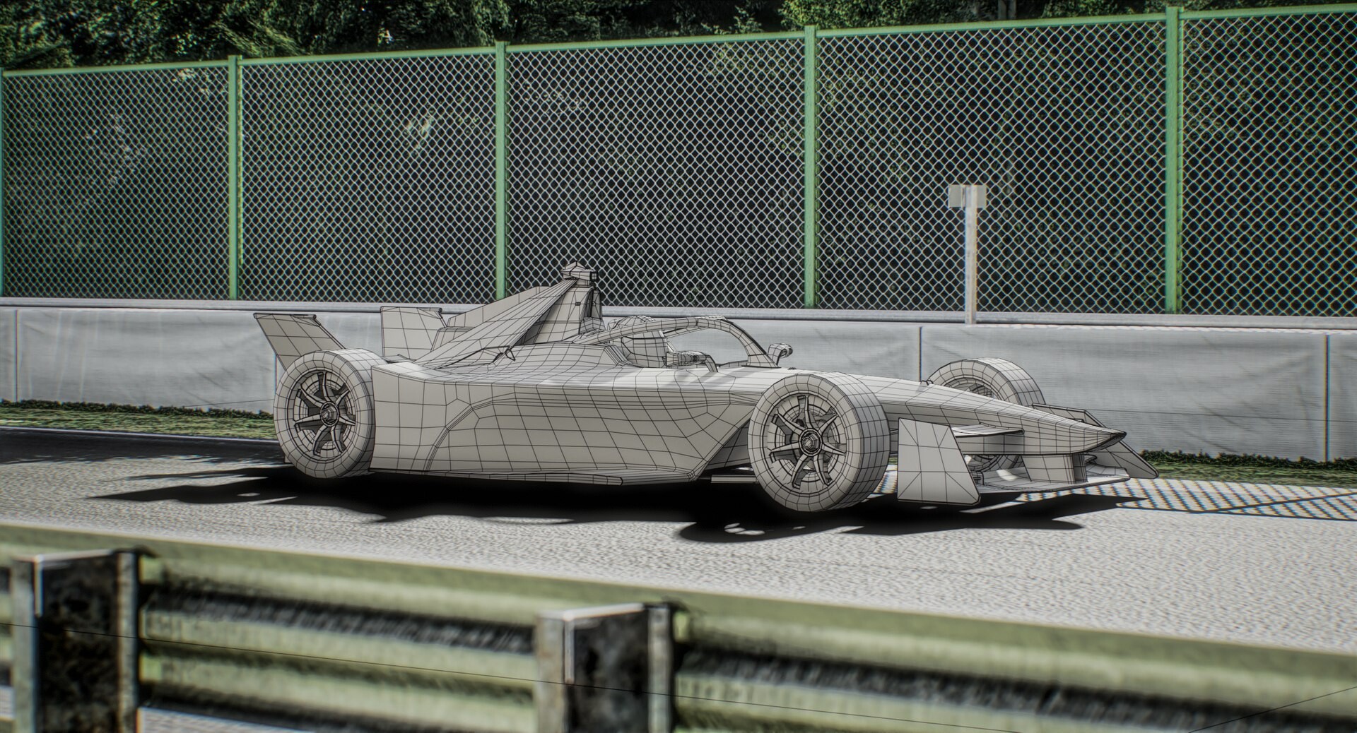 ArtStation - Gen3 Formula E Race Car Season 2022 - 2023 Race Car 3D model