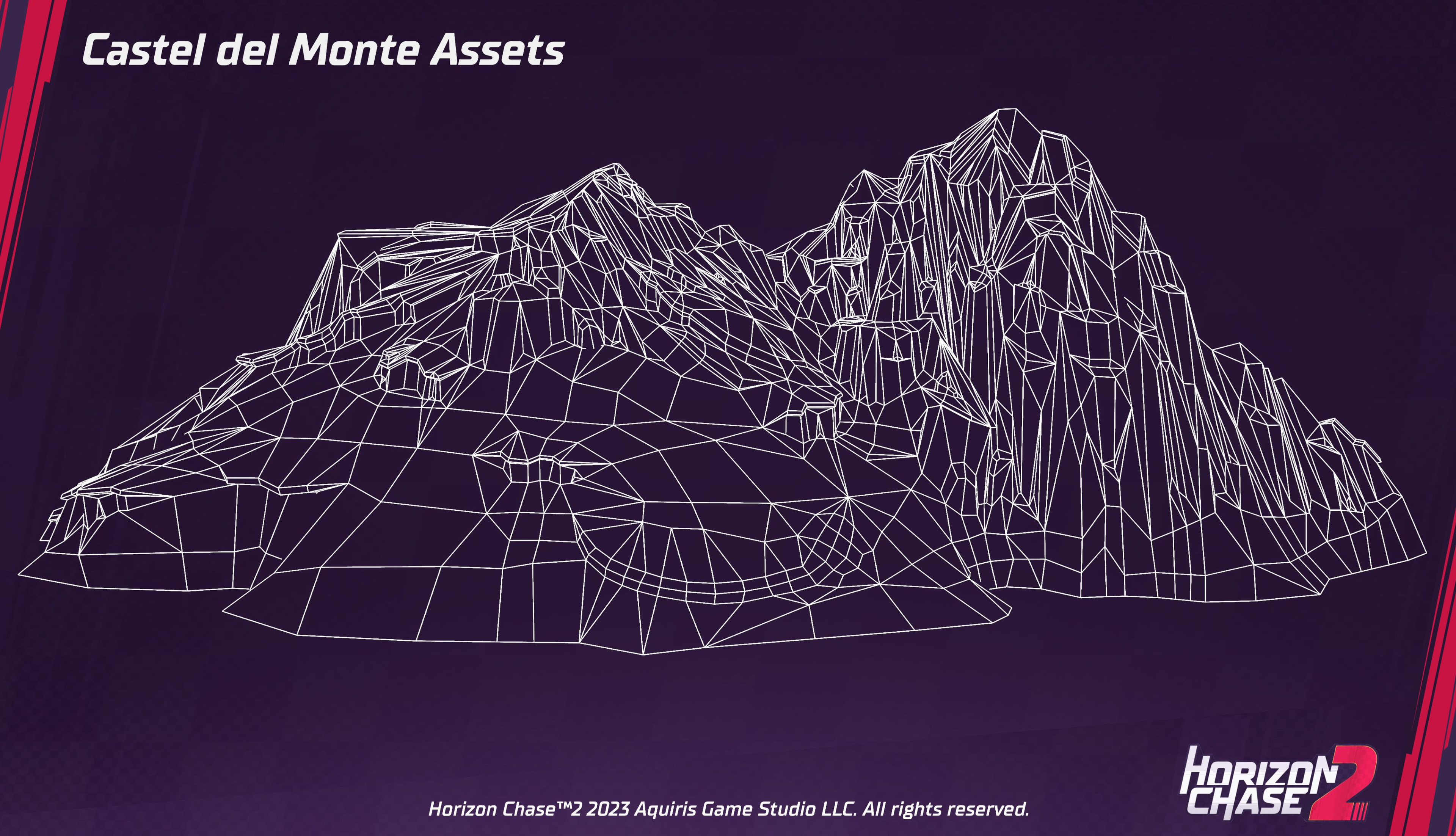 Mountain - Front - Wireframe