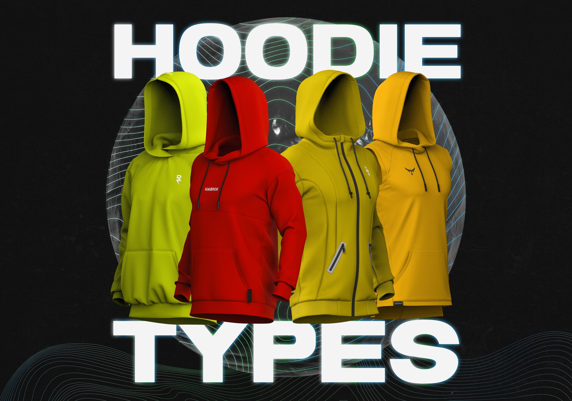 Different types of best sale hoodies