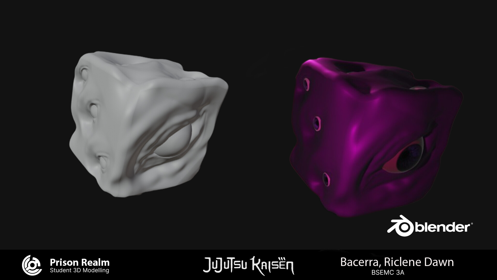 ArtStation Eyes Cube