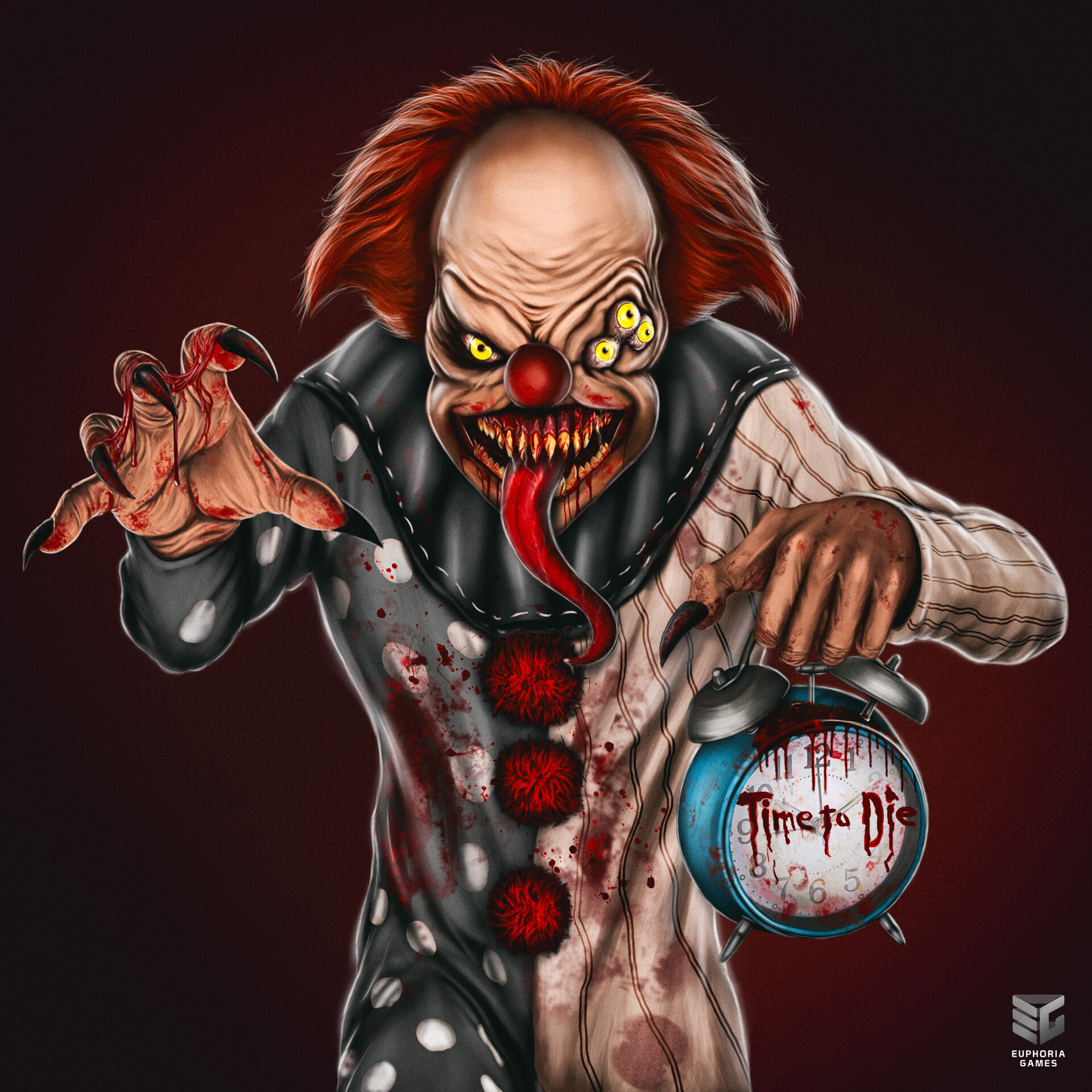 ArtStation - работы для Euphoria horror games. \, image size:1920x1920