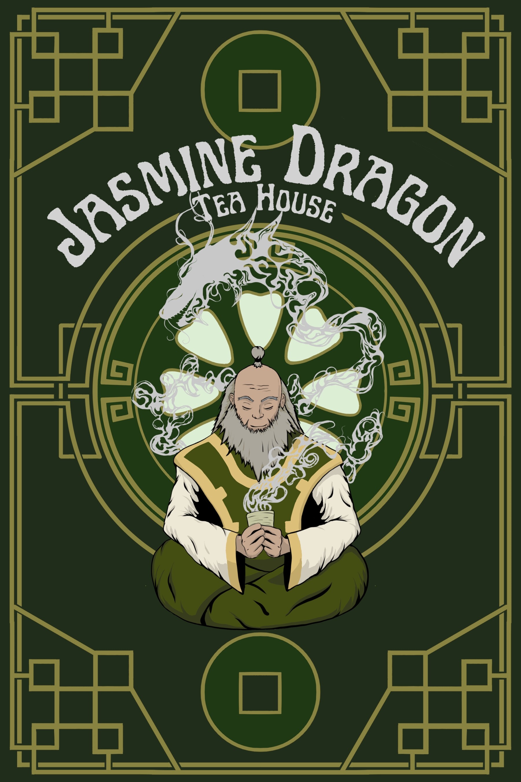 ArtStation Jasmine Dragon Tea House