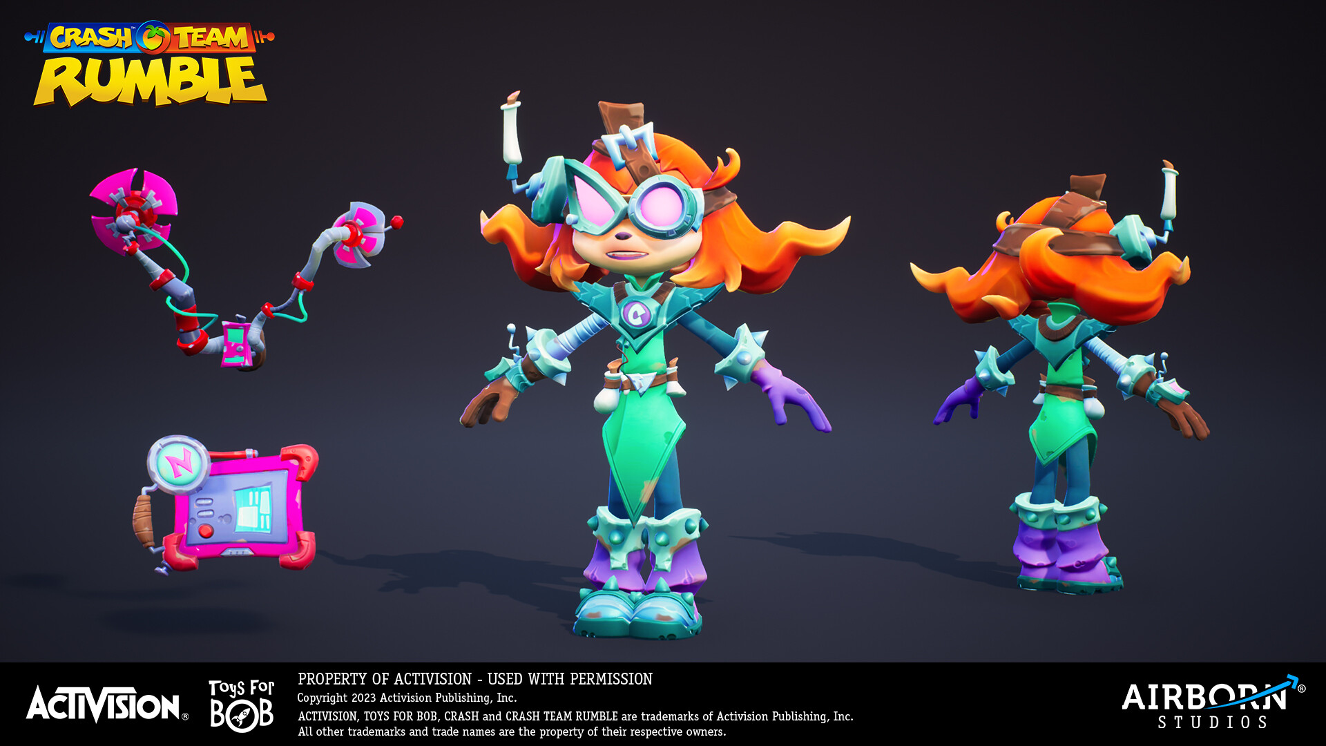 Airborn Studios - Crash Team Rumble - Inventor Coco