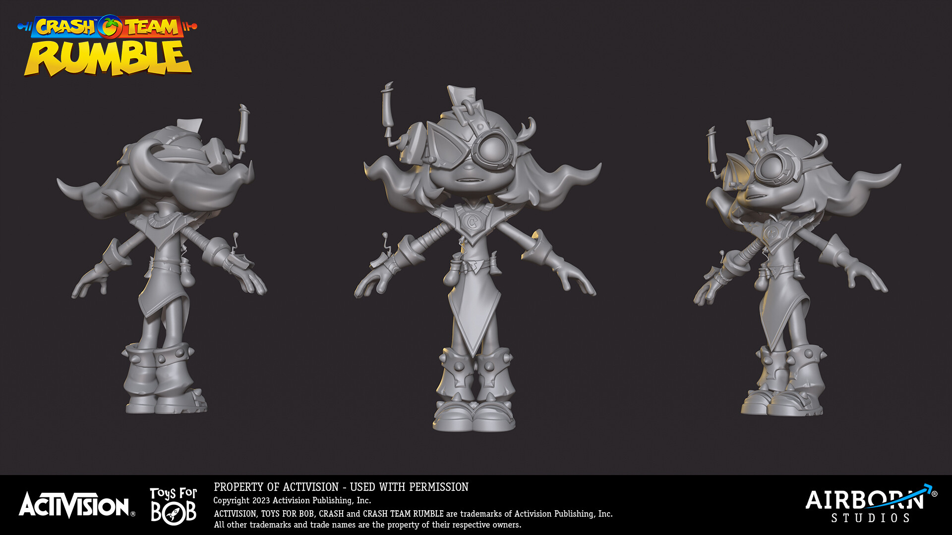 Airborn Studios - Crash Team Rumble - Inventor Coco