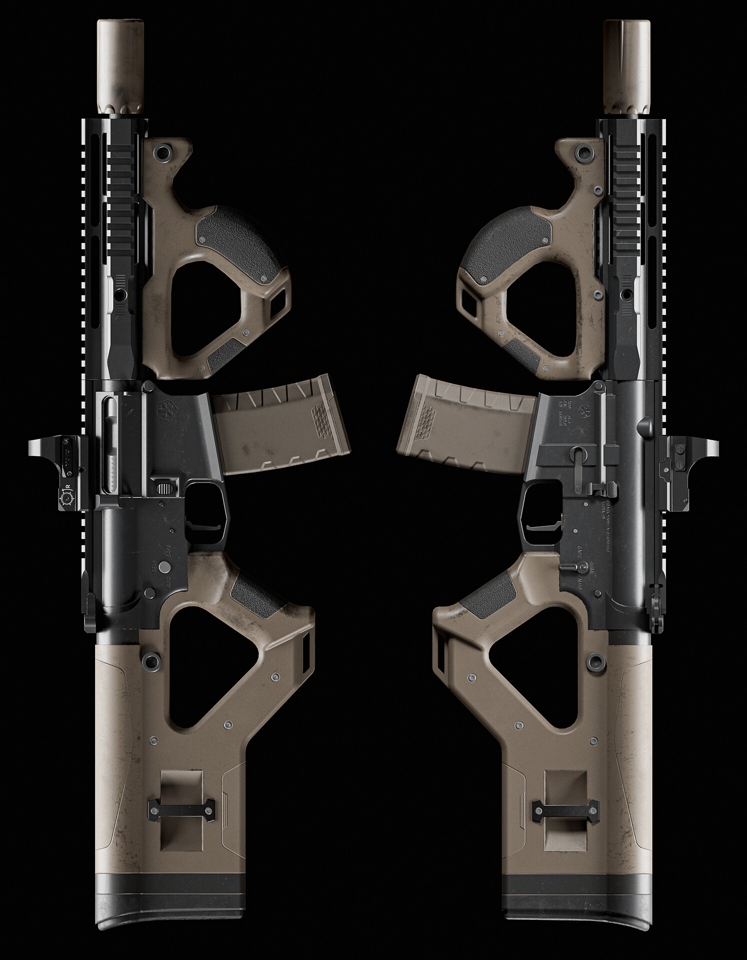 Dennis K. - Modern Assault Rifle w/ FP animations