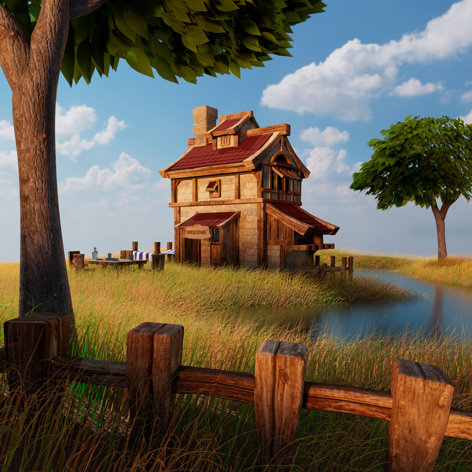 Lake House by student Shady Magdy