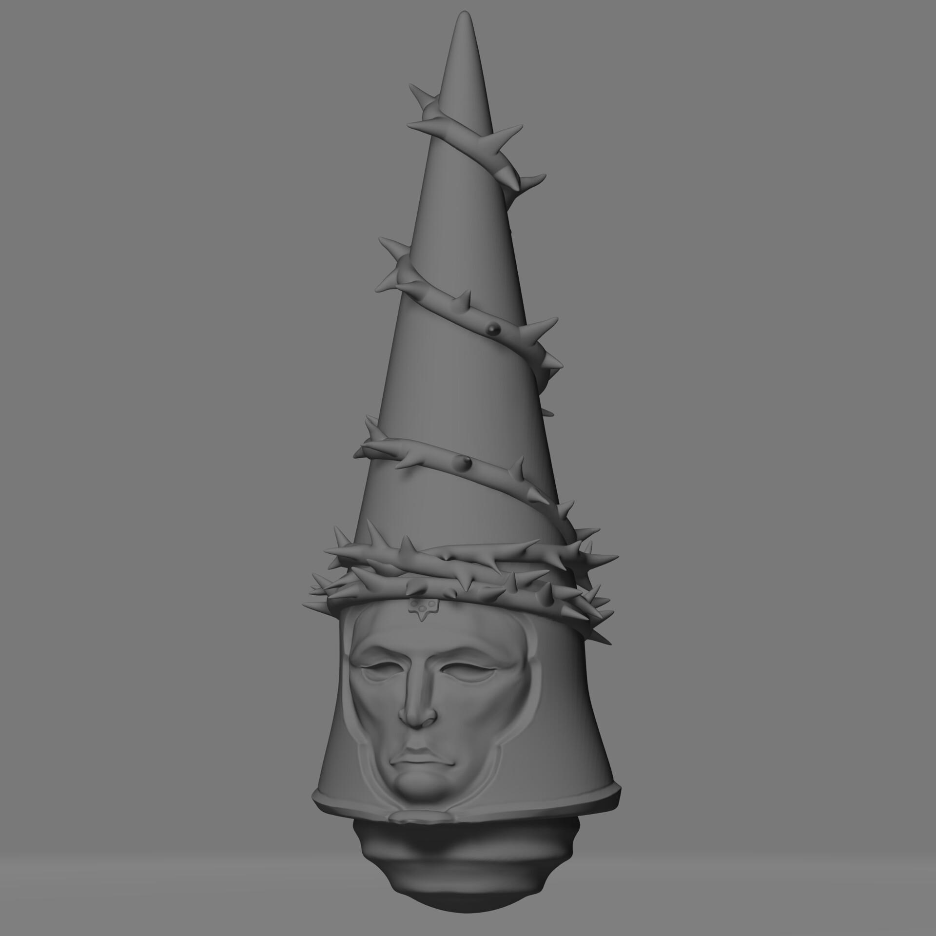 ArtStation - Penitent One Helmet Sculpt