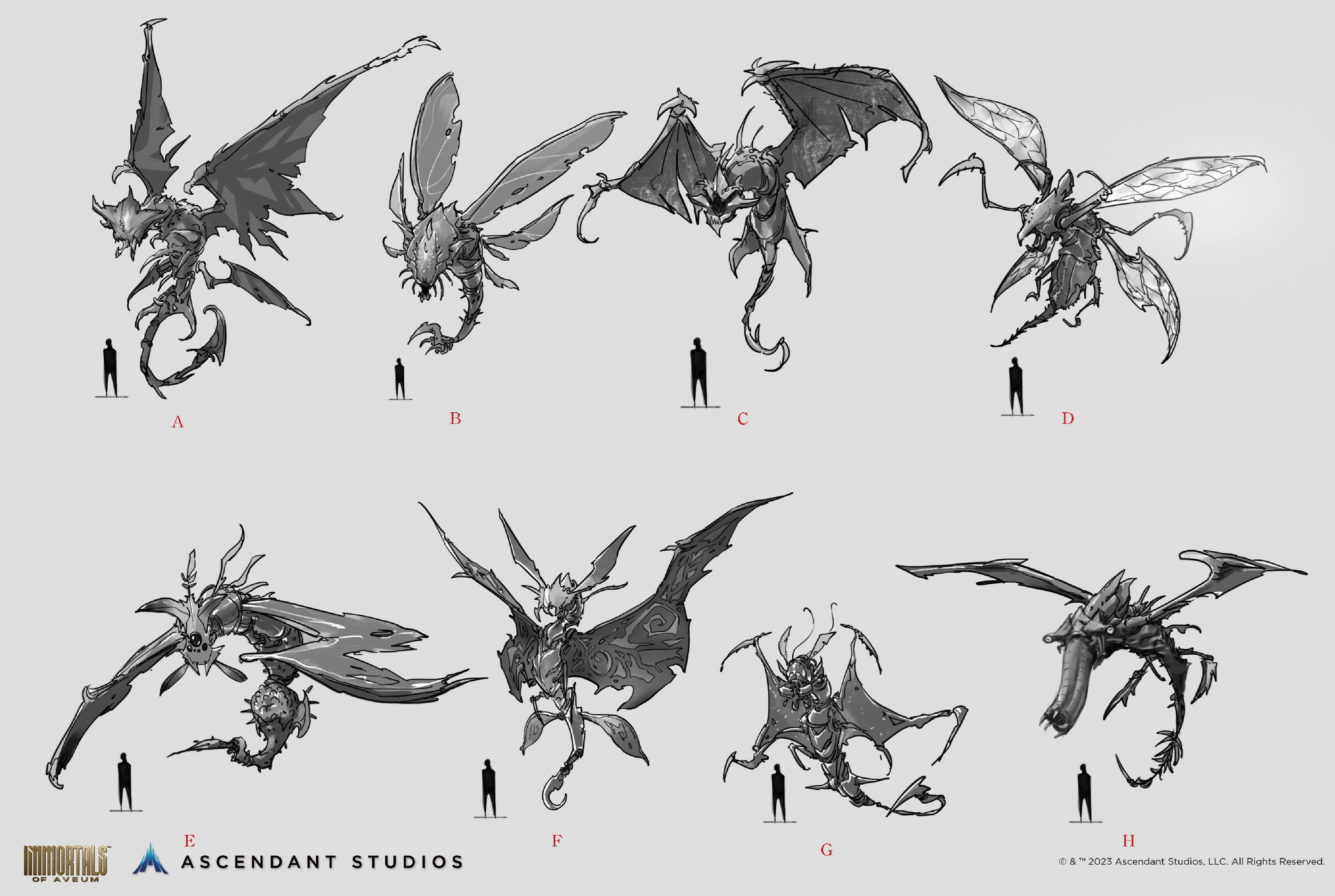 Concept art house immortals of aveum insect