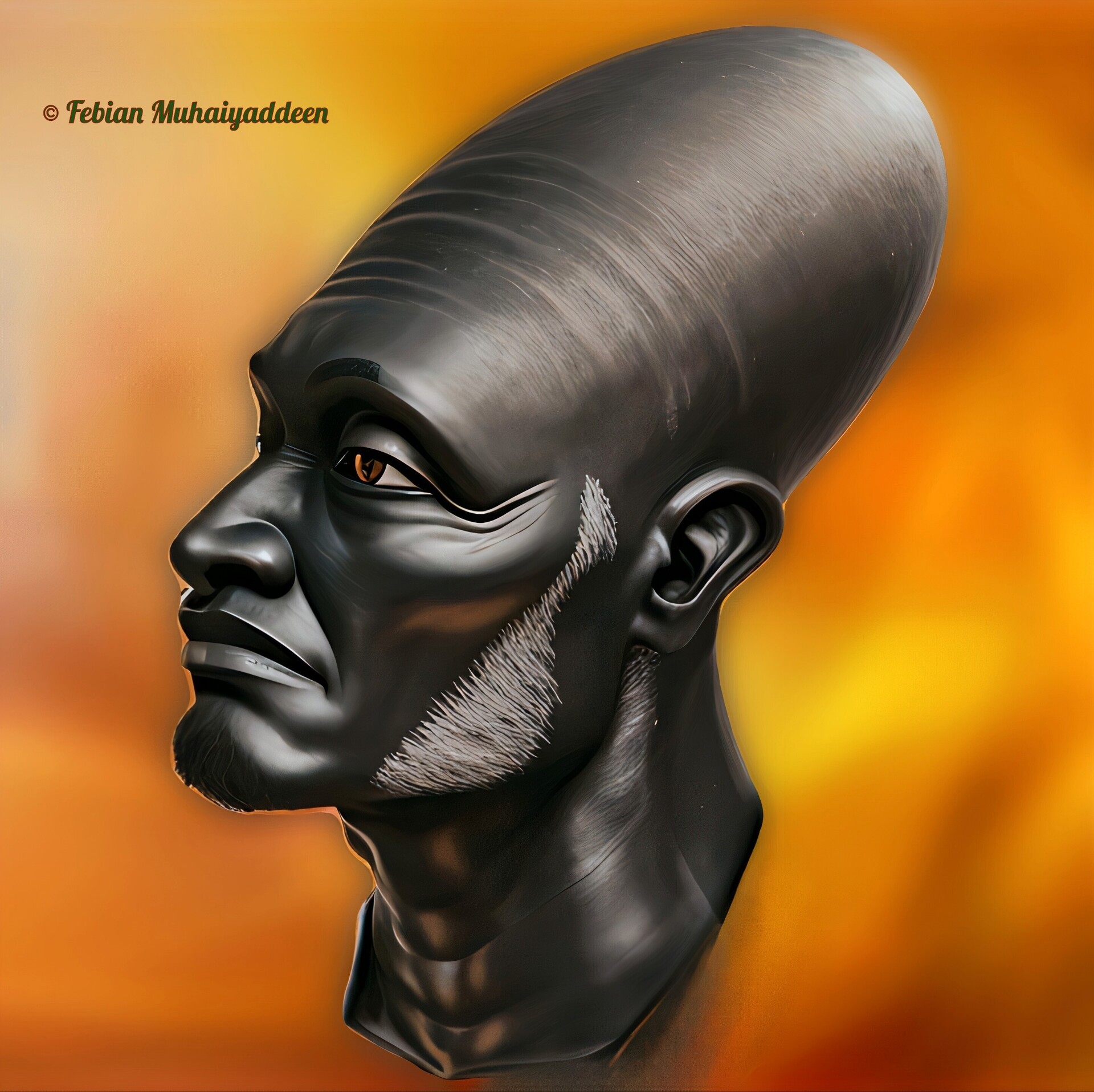 ArtStation Yakub The Big Head Scientist (Realistic)