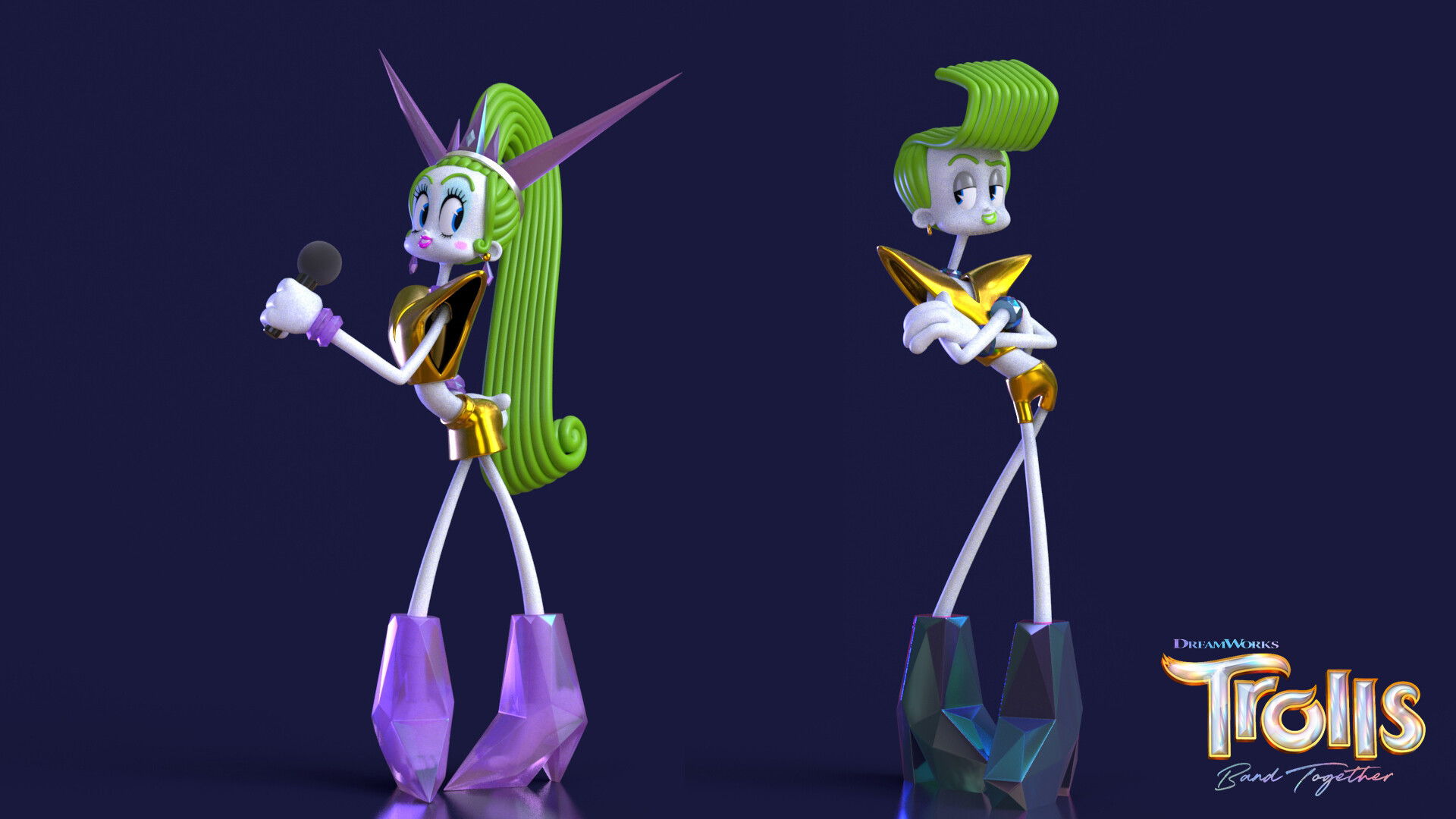 Artstation trolls band together velvet and veneer
